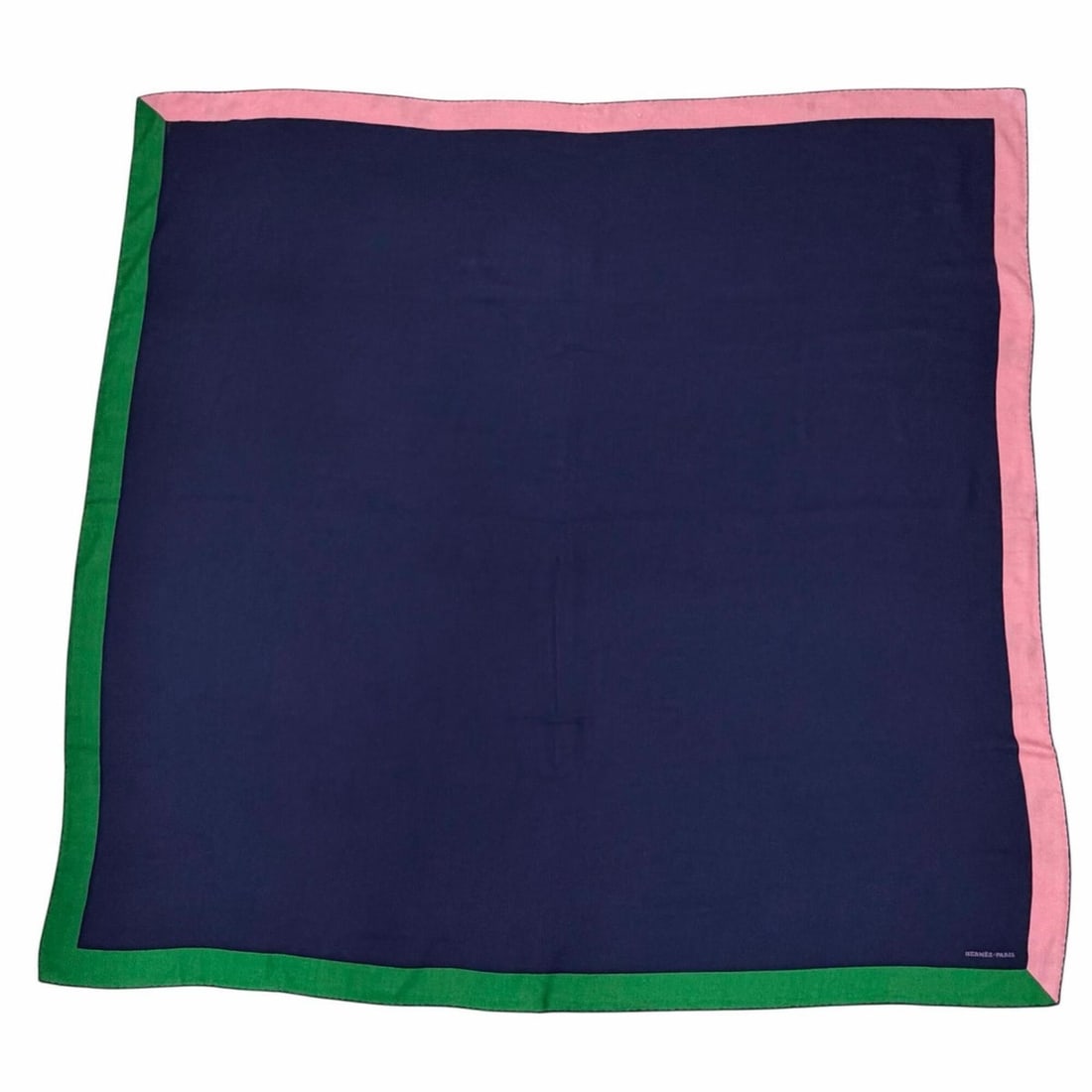 HERMES Carre 140 GEANT ENCADRE Cashmere Silk Scarf/Stole, Dark Navy Multi, Made in France, Women's: --- Catalog ---Category: SizeSize (LxW): 1.34m x 1.37m / 52.75'' x 53.93''Category: DesignType: ScarfColor: Multi-colorGender: WomenMaterial: Cashmere 70%, Silk 30%Category: GeneralBrand: HermesCountr
