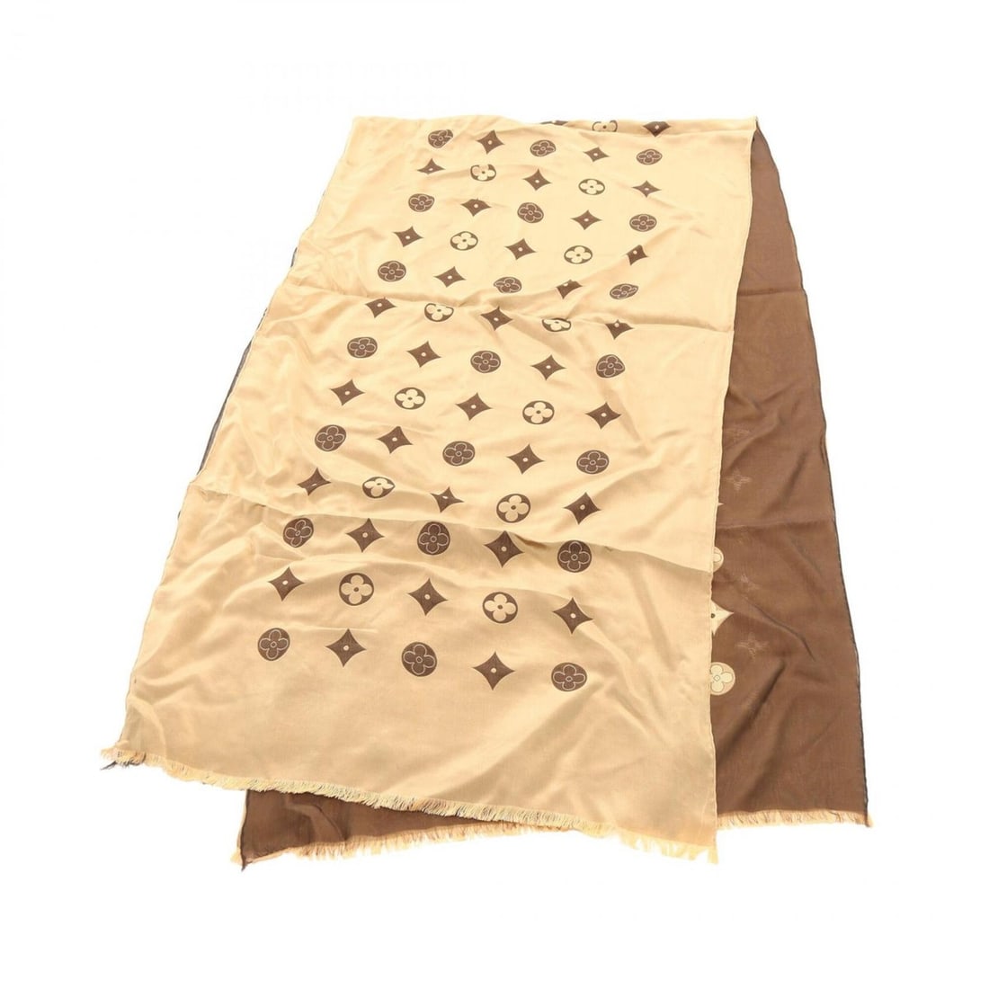 Louis Vuitton Etol Venice Monogram Scarf/Shawl, Silk, Women's, Beige/Brown: --- Catalog ---Category: SizeSize (LxW): 1.64m x 44cm / 64.56'' x 17.32''Category: DesignType: ScarfColor: Beige, BrownGender: WomenMaterial: Silk Category: GeneralBrand: Louis Vuitton--- Item List --
