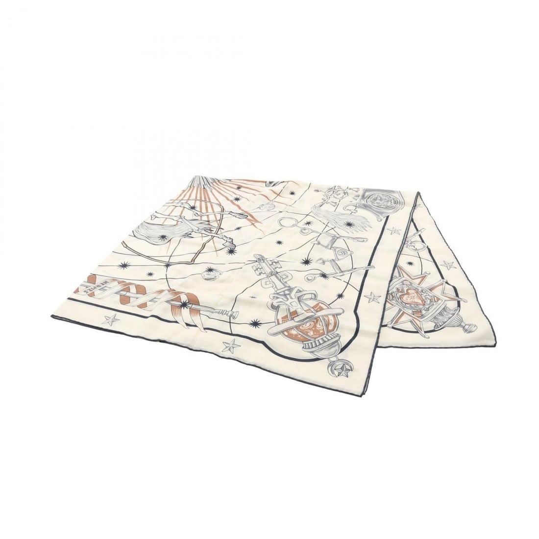 Hermes Carre Geant 140 Chorus Stellarum Scarf/Muffler, Silk/Cashmere, Women's, Ivory/Navy: --- Catalog ---Category: SizeSize (LxW): 1.36m x 1.36m / 53.54'' x 53.54''Category: DesignType: ScarfColor: Ivory, NavyGender: WomenMaterial: Silk , Cashmere Category: GeneralBrand: Hermes--- Item