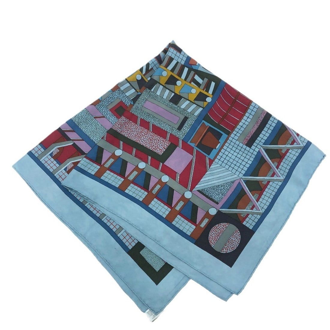 HERMES A GARDEN OF SHAPES Carre 90 Shawl Stole Large Scarf Muffler Silk Blue Men's Women's: --- Catalog ---Category: SizeSize (LxW): 90cm x 90cm / 35.43'' x 35.43''Category: DesignType: ScarfColor: BlueGender: Men,WomenMaterial: Silk 100%Category: GeneralBrand: HermesCountry of Origin: