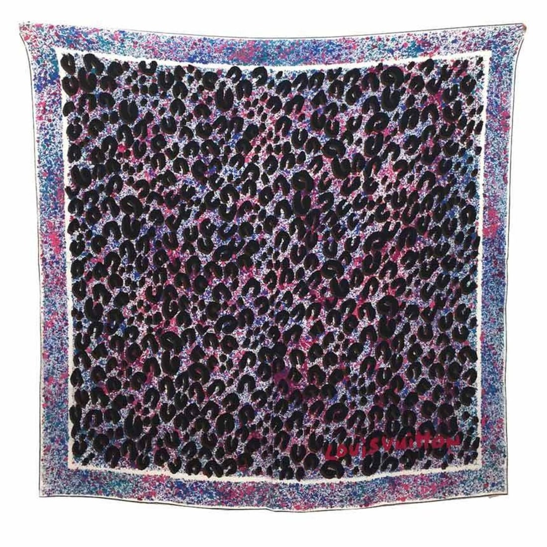 Louis Vuitton Leopard Print Scarf/Muffler/Carré/Stole/Silk Scarf/Shawl (M75226) - 100% Silk,: --- Catalog ---Category: SizeSize (LxW): 1.38m x 1.38m / 54.33'' x 54.33''Category: DesignType: ScarfColor: Multi-colorGender: WomenMaterial: Silk Category: GeneralMPN: M75226Brand: Louis VuittonCount