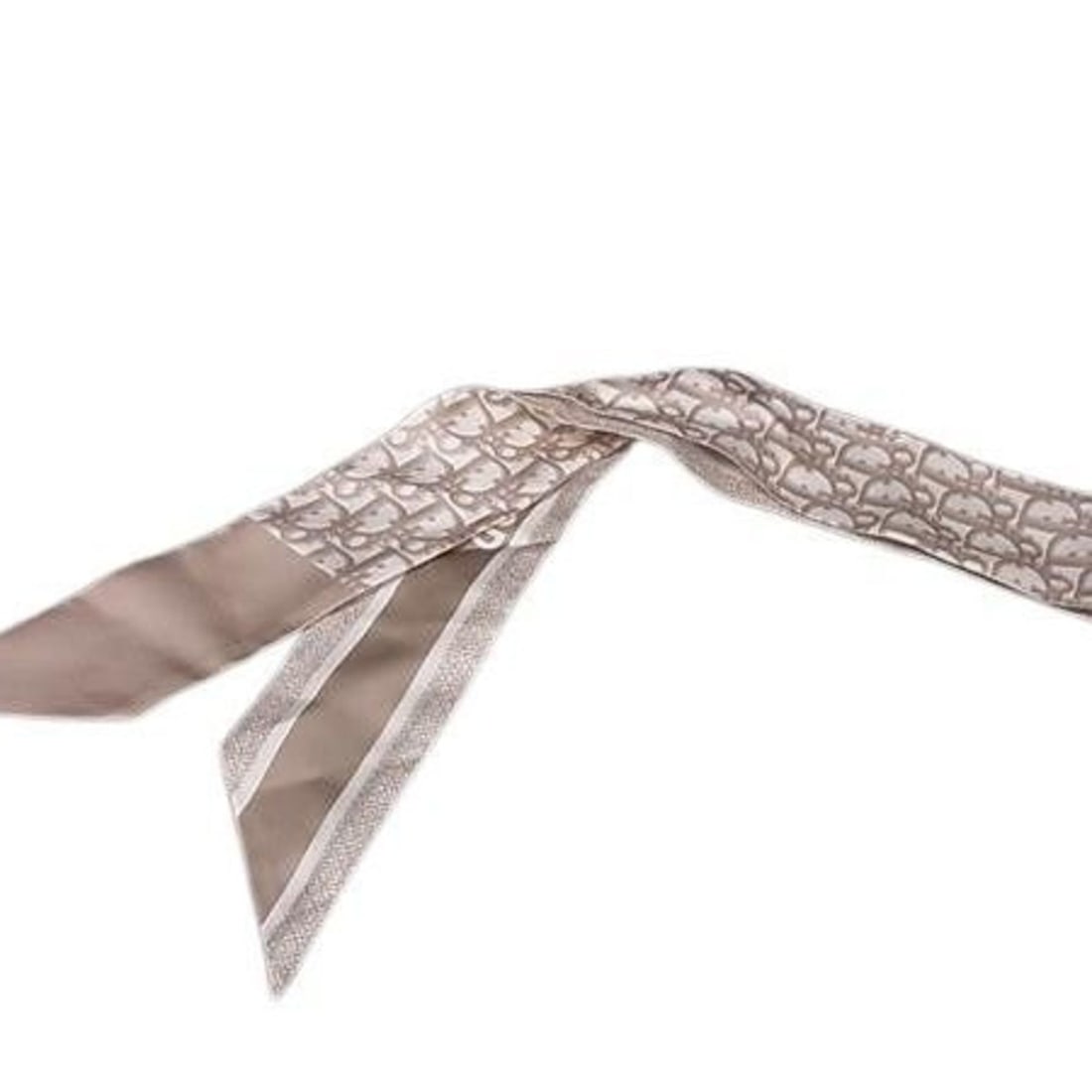 Christian Dior Ribbon Scarf/Muffler Trotter Mitzah Beige Women's: --- Catalog ---Category: SizeSize (LxW): 1.02m x 6cm / 40.15'' x 2.36''Category: DesignType: ScarfColor: BeigeGender: WomenCategory: GeneralBrand: Christian Dior--- Item List ---Section: ConditionRank