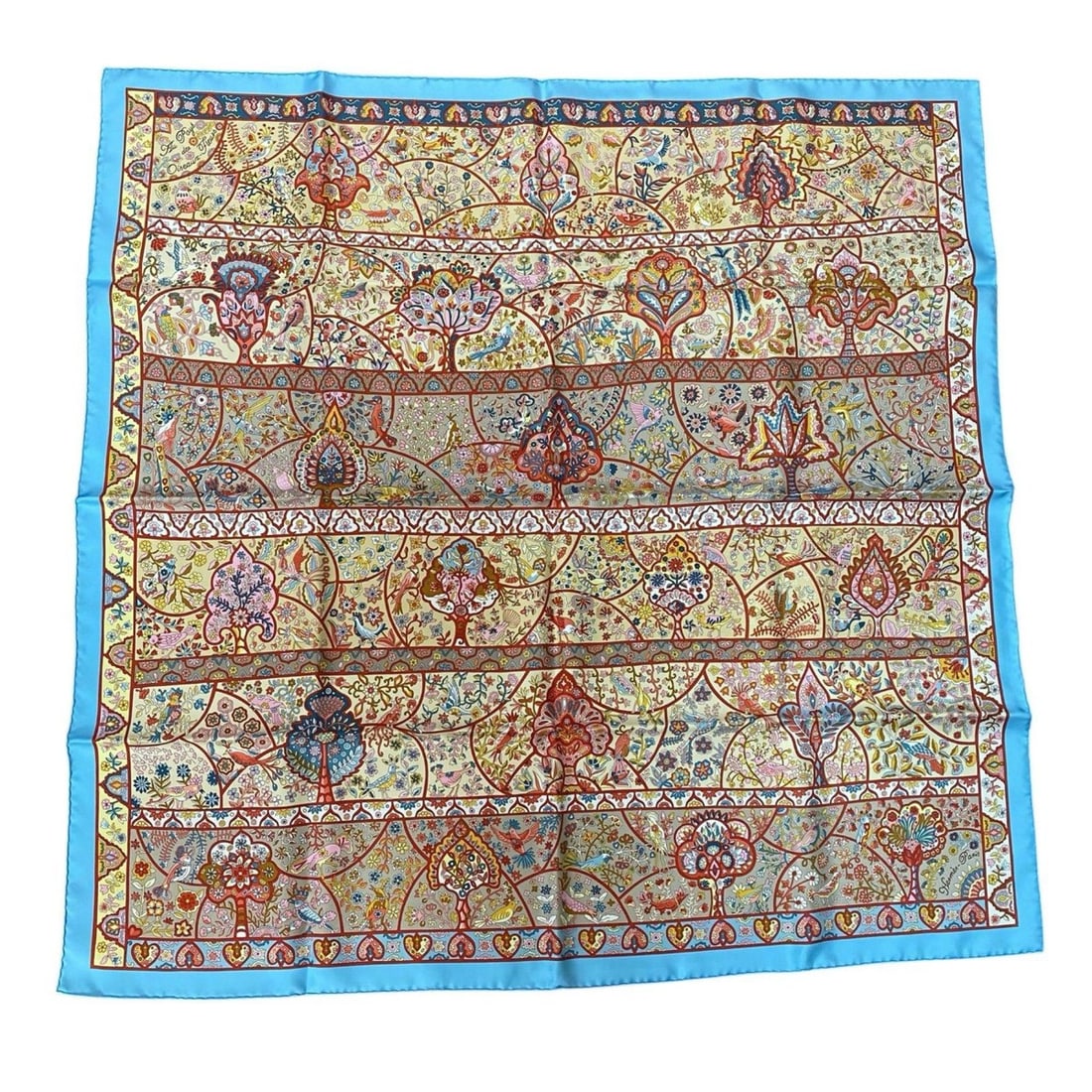 Hermes HERMES Women's Carré 90 Scarf, From the Land of Flowering Islands (1 of 19)