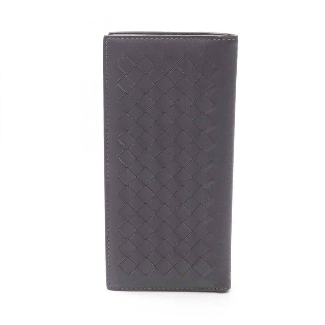 Bottega Veneta Intrecciato Leather Wallet for Women, Purple: --- Catalog ---Category: SizeSize (HxWxD): 18cm x 9cm x 1cm / 7.08'' x 3.54'' x 0.39''Category: DesignType: Long bill wallet (bi-fold)Color: PurpleGender: WomenMaterial: Leather Category: GeneralBrand