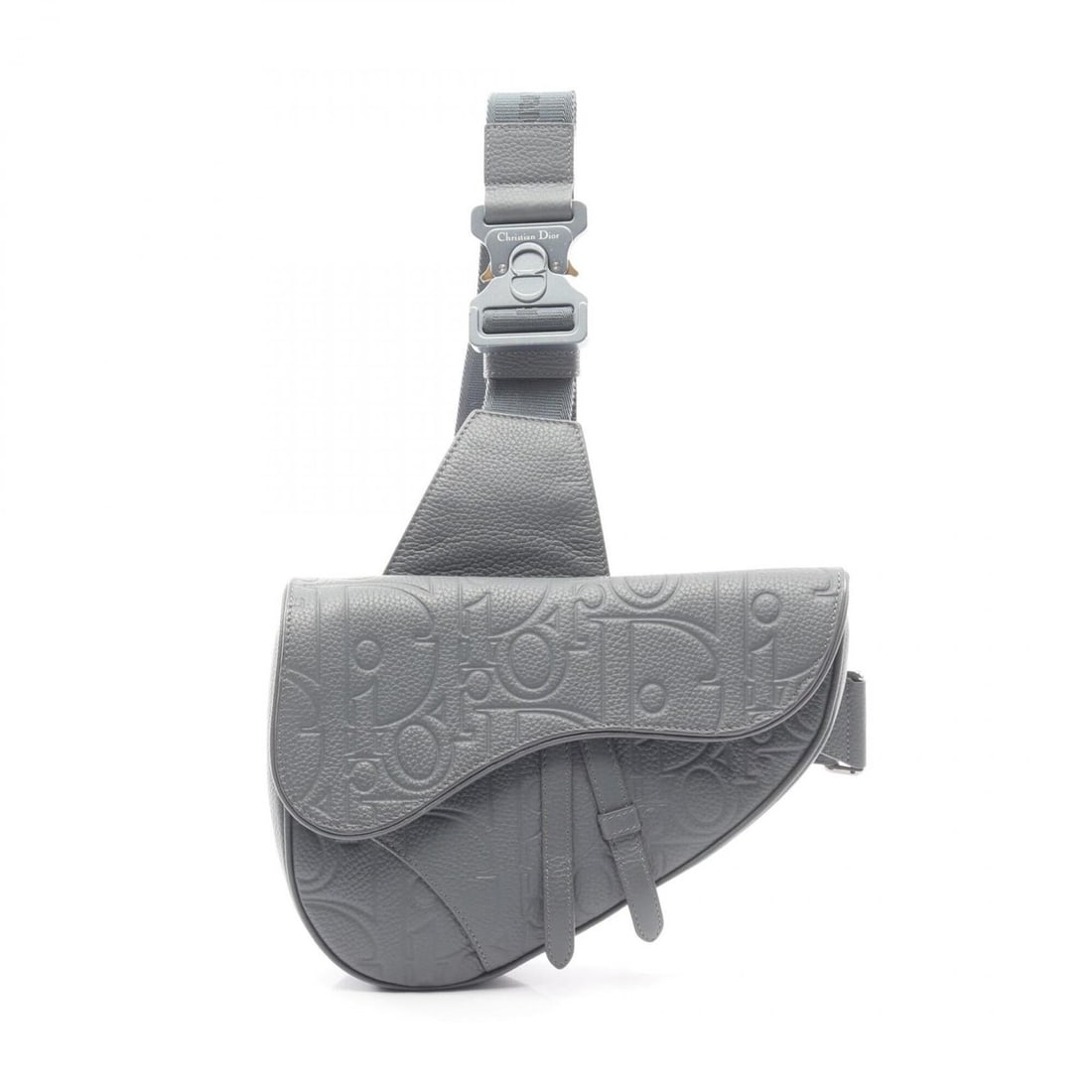 Christian Dior Dior Saddle Bag Gravity Waist Body Handbag Leather Men's Gray: --- Catalog ---Category: SizeSize (HxWxD): 17cm x 27cm x 4cm / 6.69'' x 10.62'' x 1.57''Strap Length: 93cm - 118cm / 36.61'' - 46.45''Category: DesignType: Fanny pack, Handbag, Saddle bagColor: GrayGe