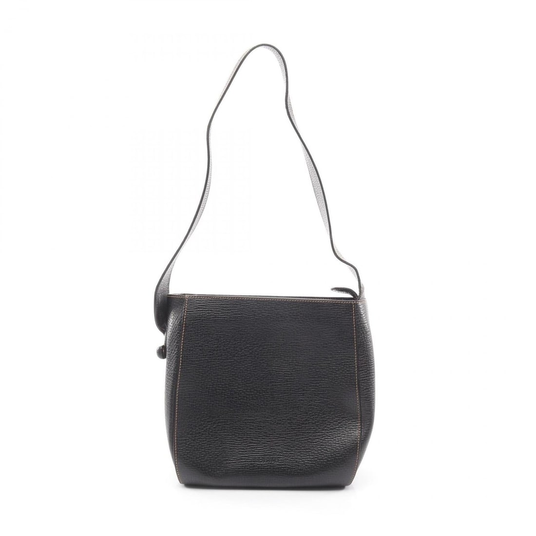 Loewe LOEWE embossed logo shoulder bag/handbag, leather, women's, black.: --- Catalog ---Category: SizeSize (HxWxD): 23cm x 22cm x 10cm / 9.05'' x 8.66'' x 3.93''Category: DesignType: Handbag, Shoulder bagColor: BlackGender: WomenMaterial: Leather Category: GeneralBrand: Lo