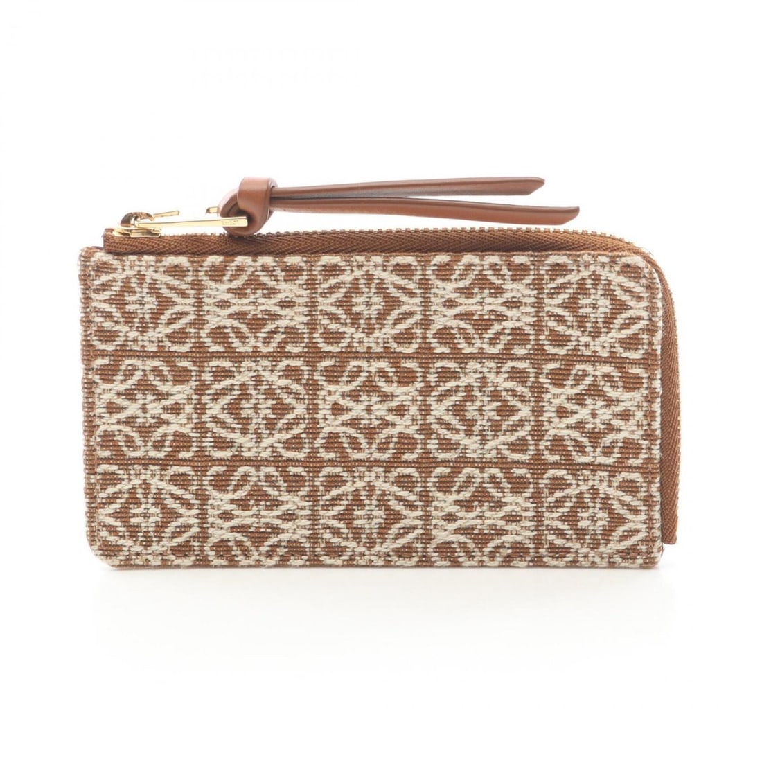 Loewe Repeat Anagram Coin Card Holder, Business Case, Wallet, Purse, Canvas Leather, Women's, Brown,: --- Catalog ---Category: DesignType: Card caseColor: BrownGender: WomenMaterial: Canvas , Leather Category: GeneralMPN: C604Z40X02Brand: LoeweCategory: Physical PropertiesSize (HxWxD): 7cm x 13cm x 5m