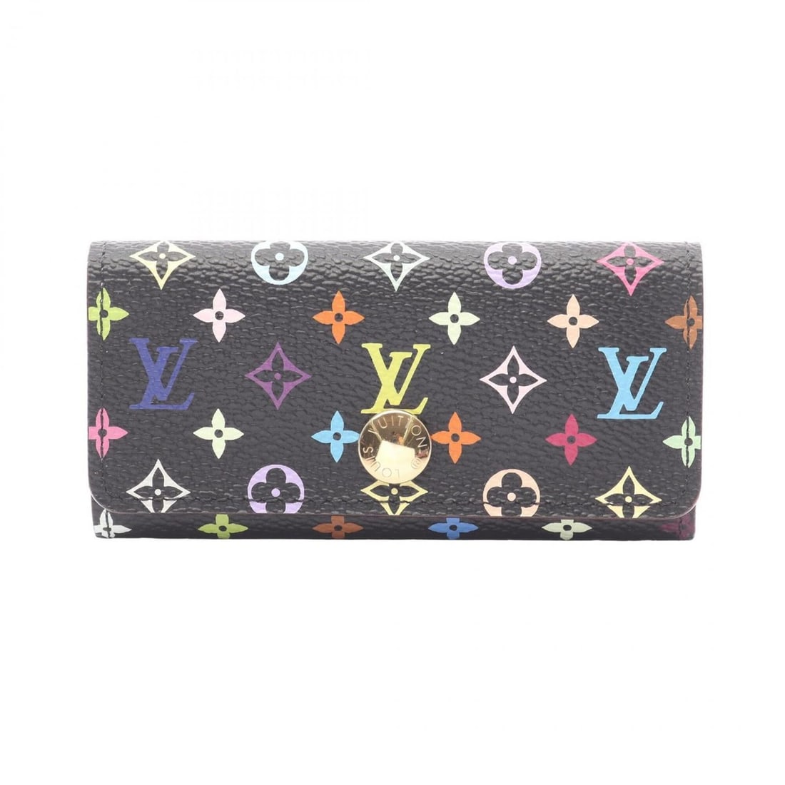 Louis Vuitton Multicles 4 Monogram Multicolor Noir Key Case Accessory for Women, Black (M93732): --- Catalog ---Category: DesignType: KeycaseColor: BlackGender: WomenMaterial: PVC Category: GeneralMPN: M93732Brand: Louis VuittonCategory: Physical PropertiesSize (HxWxD): 5.5cm x 10.5cm x 1.5cm /