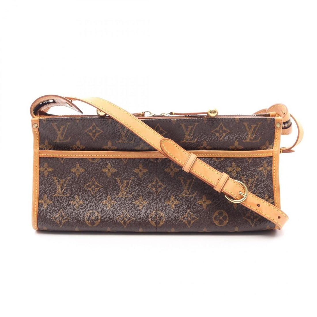 Louis Vuitton Popincourt Long Monogram Shoulder Bag/Handbag, Coated Canvas and Leather, Women's,: --- Catalog ---Category: SizeSize (HxWxD): 14cm x 31cm x 12cm / 5.51'' x 12.2'' x 4.72''Category: DesignType: Handbag, Shoulder bagColor: Brown, MonogramGender: WomenMaterial: Monogram , Leather