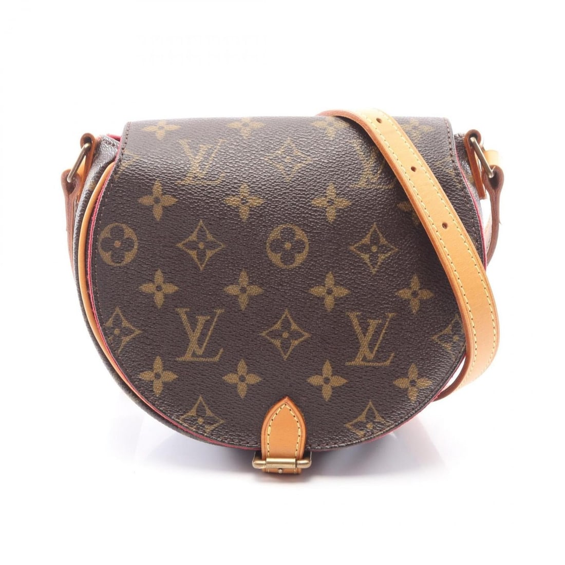 Louis Vuitton Tambourin Monogram Shoulder Bag/Handbag, Coated Canvas and Leather, Women's, Brown,: --- Catalog ---Category: SizeSize (HxWxD): 16cm x 18cm x 7.5cm / 6.29'' x 7.08'' x 2.95''Category: DesignType: Handbag, Shoulder bagColor: Brown, MonogramGender: WomenMaterial: Monogram , Leather Cate
