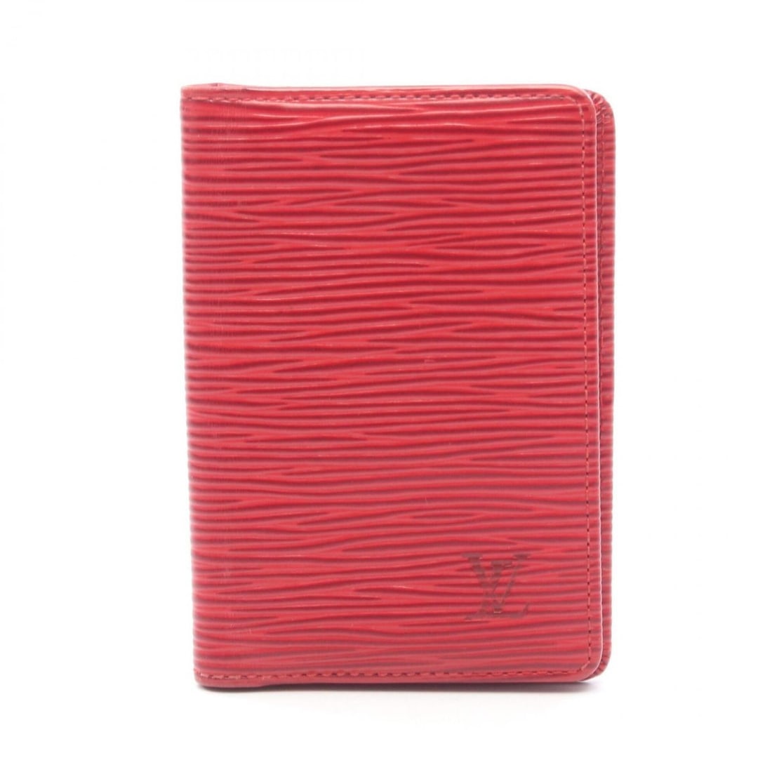 Louis Vuitton Organizer de Poche Epi Castilian Red Business Card Holder/Card Case Accessory Leather: --- Catalog ---Category: DesignType: Business card caseColor: Castilian red, Red colorGender: Men,WomenMaterial: Leather Category: GeneralMPN: M63587Brand: Louis VuittonCategory: Physical PropertiesSi