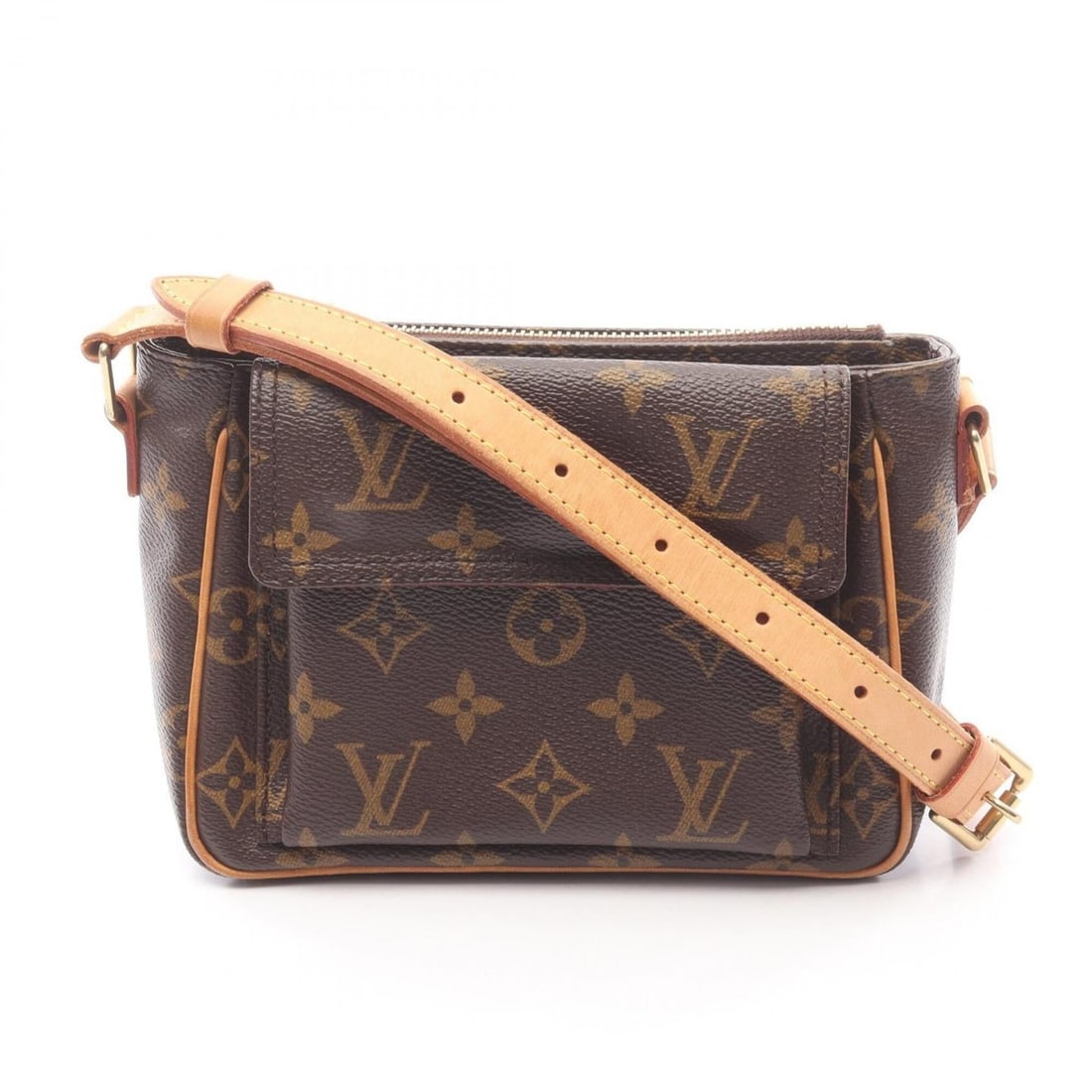 Louis Vuitton LOUIS VUITTON Vivacite PM Monogram Shoulder Bag Handbag Coated Canvas Leather Women's: --- Catalog ---Category: SizeSize (HxWxD): 13cm x 18cm x 8.5cm / 5.11'' x 7.08'' x 3.34''Category: DesignType: Handbag, Shoulder bagColor: Brown, MonogramGender: WomenMaterial: Monogram Category: Gene