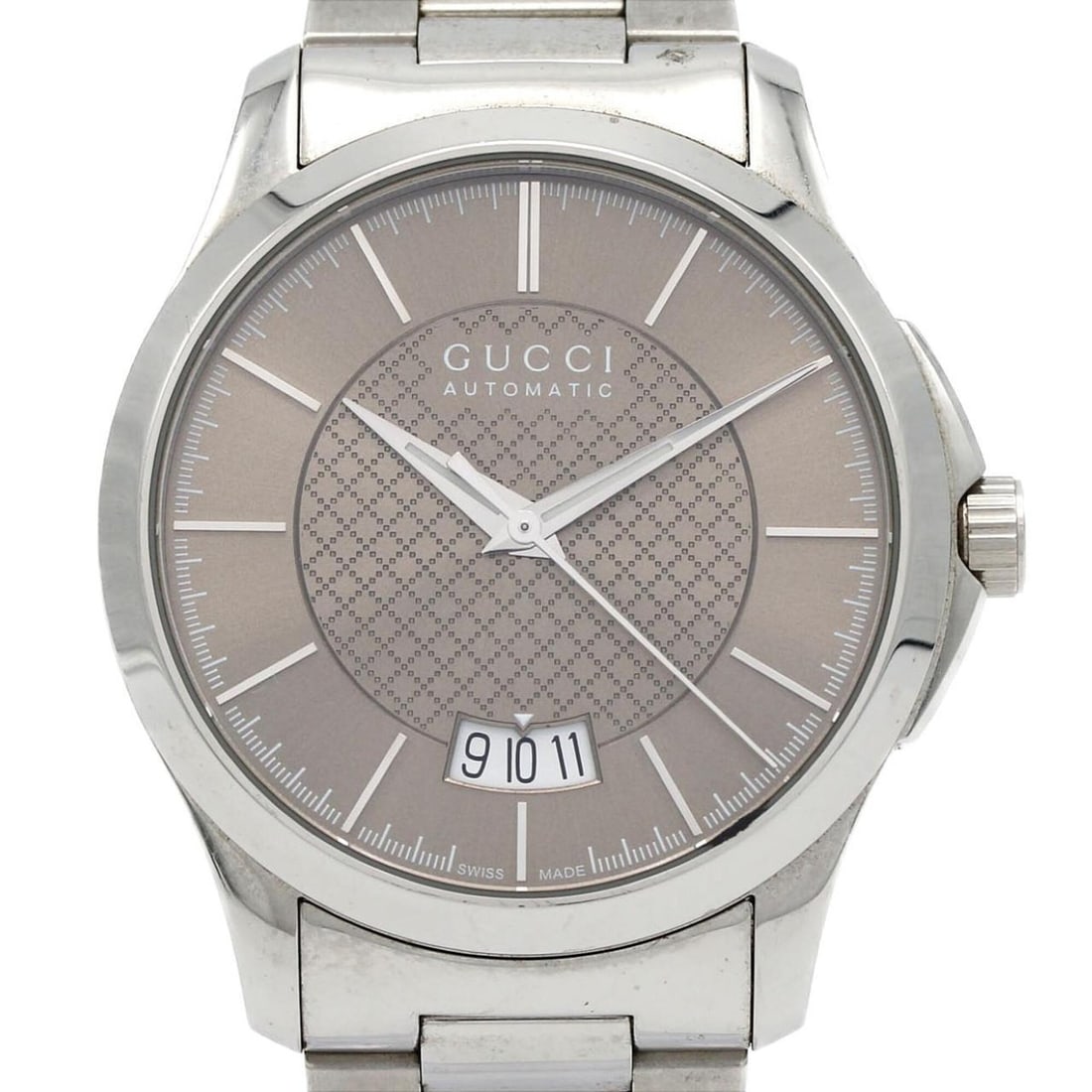 Gucci G-Timeless 126.4 YA126431 Stainless Steel Automatic Watch (1 of 10)