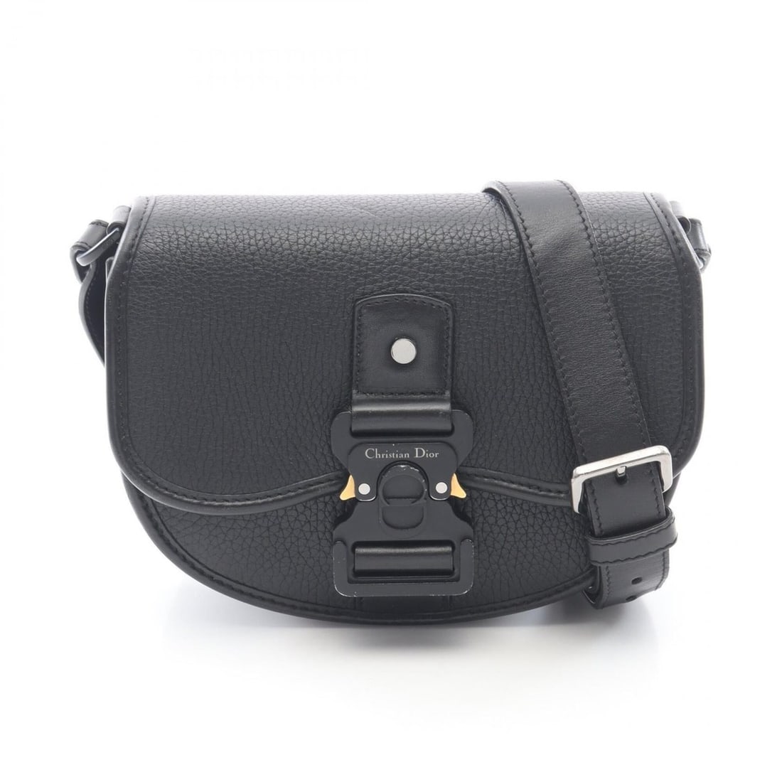 Christian Dior Dior GALLOP Shoulder Bag/Handbag, Leather, Men's, Black: --- Catalog ---Category: SizeSize (HxWxD): 16cm x 21cm x 5cm / 6.29'' x 8.26'' x 1.96''Strap Length: 103cm - 118cm / 40.55'' - 46.45''Category: DesignType: Handbag, Shoulder bagColor: BlackGender: Men
