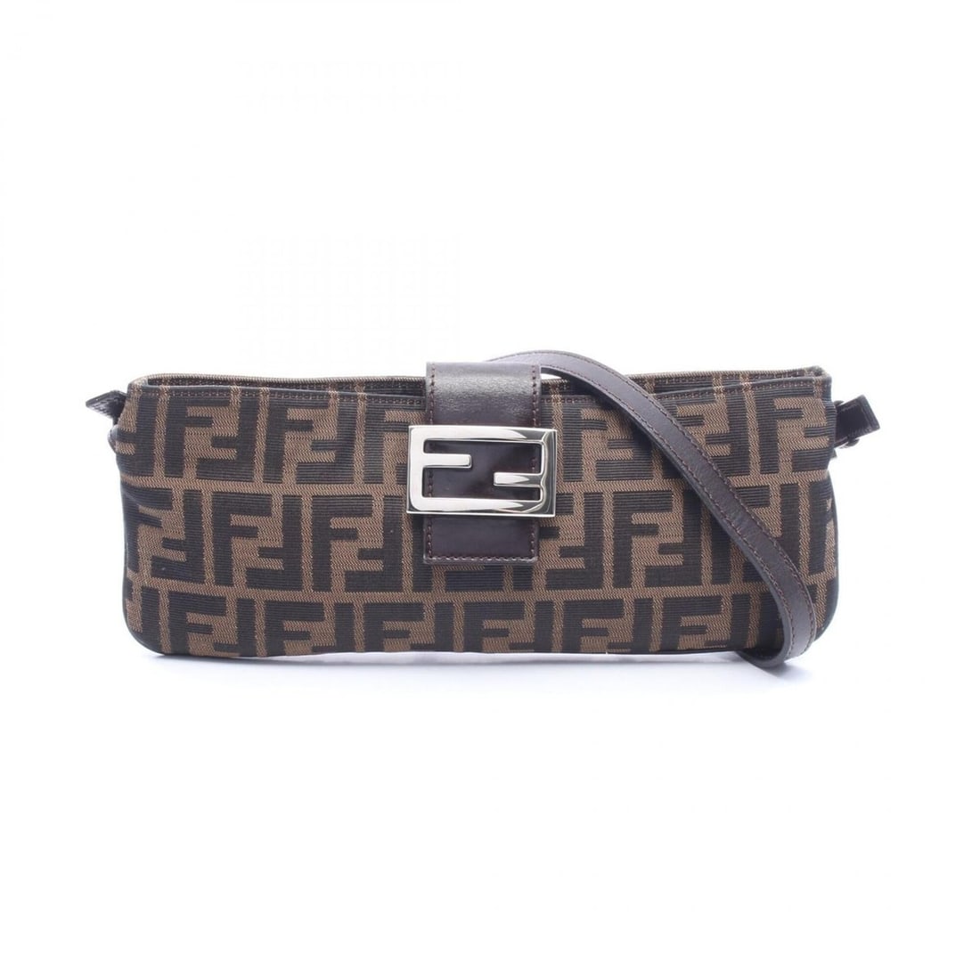 Fendi Mamma Bucket Zucca Shoulder Bag/Handbag, Canvas and Leather, Women's, Brown: --- Catalog ---Category: SizeSize (HxWxD): 12cm x 29.5cm x 2cm / 4.72'' x 11.61'' x 0.78''Category: DesignType: Handbag, Shoulder bagColor: BrownGender: WomenMaterial: Canvas , Leather Category: Gener