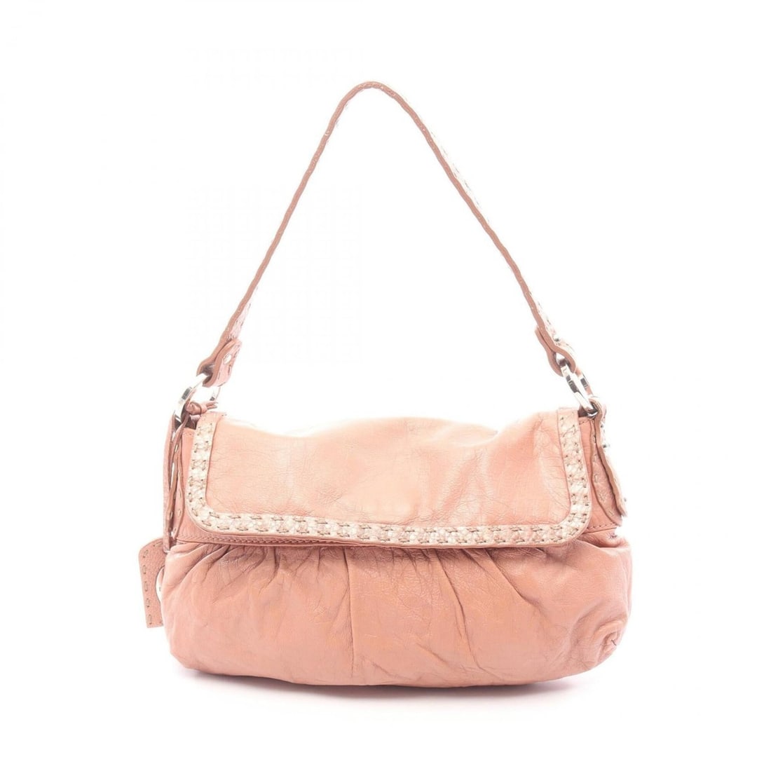 Fendi Selleria Handbag, Leather, Women's, Pink: --- Catalog ---Category: SizeSize (HxWxD): 20cm x 27cm x 3cm / 7.87'' x 10.62'' x 1.18''Category: DesignType: HandbagColor: PinkGender: WomenMaterial: Leather Category: GeneralBrand: Fendi--- Item Lis