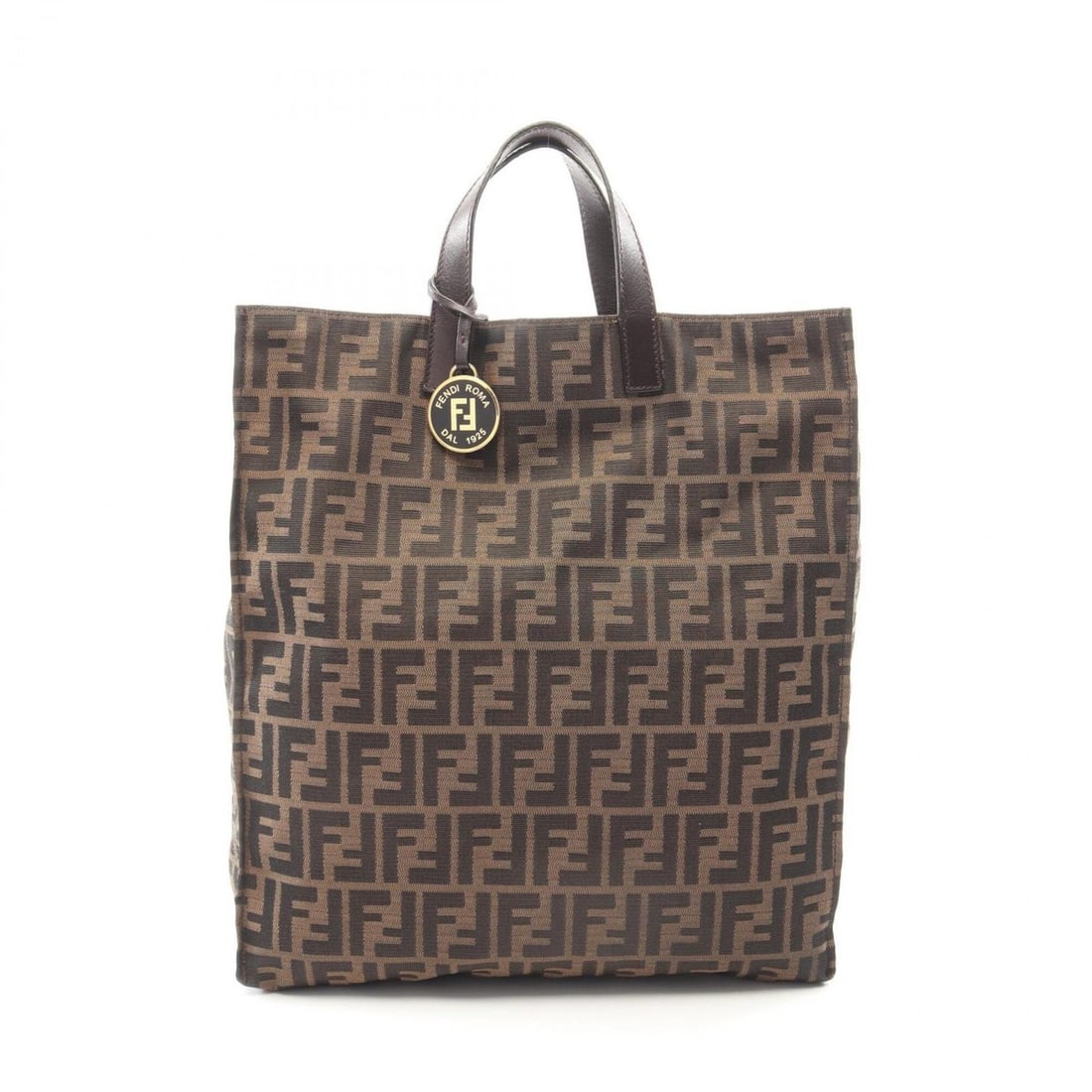 Fendi Zucca Tote Bag Handbag, Canvas and Leather, Women's, Brown: --- Catalog ---Category: SizeSize (HxWxD): 37cm x 33cm x 10cm / 14.56'' x 12.99'' x 3.93''Category: DesignType: Handbag, Tote bagColor: BrownGender: WomenMaterial: Canvas , Leather Category: GeneralBr