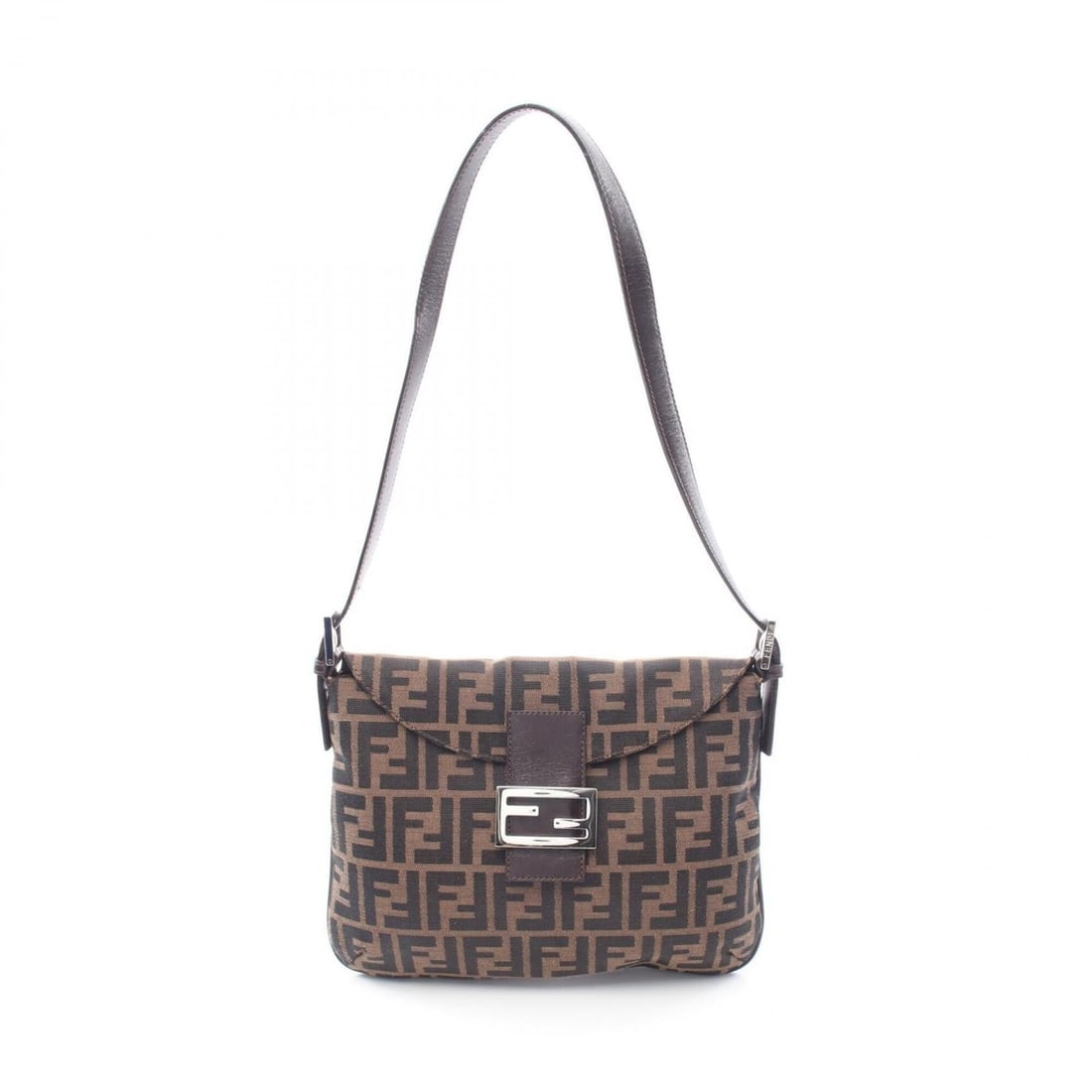 Fendi Zucca Shoulder Bag/Handbag, Canvas Leather, Women's, Brown: --- Catalog ---Category: SizeSize (HxWxD): 24cm x 28cm x 3cm / 9.44'' x 11.02'' x 1.18''Category: DesignType: Handbag, Shoulder bagColor: BrownGender: WomenMaterial: Canvas , Leather Category: General