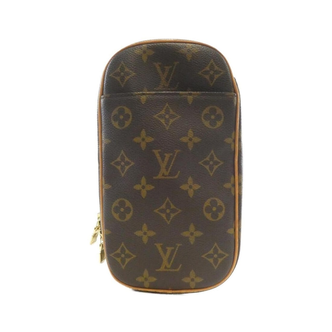 Louis Vuitton Monogram Pochette Gange M51870 Shoulder Bag: --- Catalog ---Category: SizeSize (HxWxD): 23cm x 14cm x 5cm / 9.05'' x 5.51'' x 1.96''Category: DesignType: Pochette, Shoulder bagColor: MarronGender: WomenMaterial: Coated canvas Hardware Color: Gol