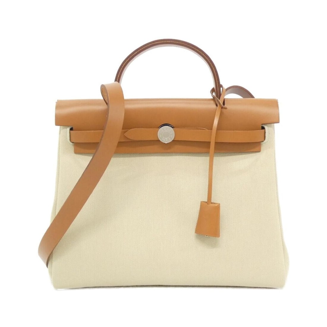 Hermes Herbag Zip PM Handbag: --- Catalog ---Category: SizeSize (HxWxD): 25cm x 31cm x 10cm / 9.84'' x 12.2'' x 3.93''Category: DesignType: Handbag, PouchColor: Beige, FauveGender: WomenHardware Color: SilverCategory: GeneralBrand