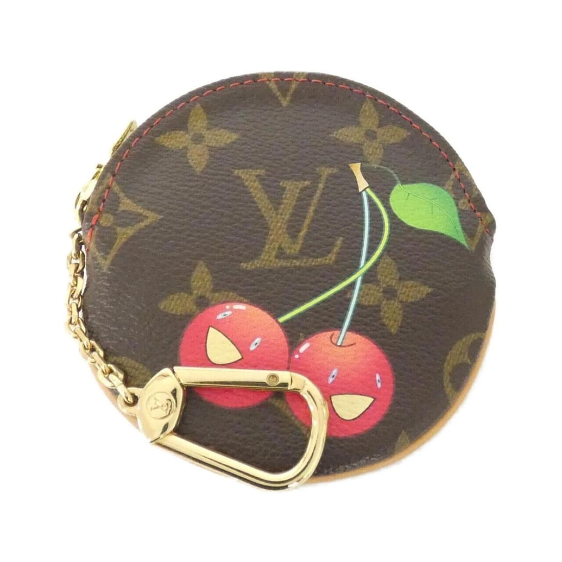 Louis Vuitton Monogram Cherry Porte Monnaie Long M95043 Wallet/Coin Case: --- Catalog ---Category: SizeSize (HxWxD): 9cm x 9cm x 1cm / 3.54'' x 3.54'' x 0.39''Category: DesignType: Coin purse/coin caseColor: MarronGender: WomenMaterial: Coated canvas Category: GeneralMPN: M