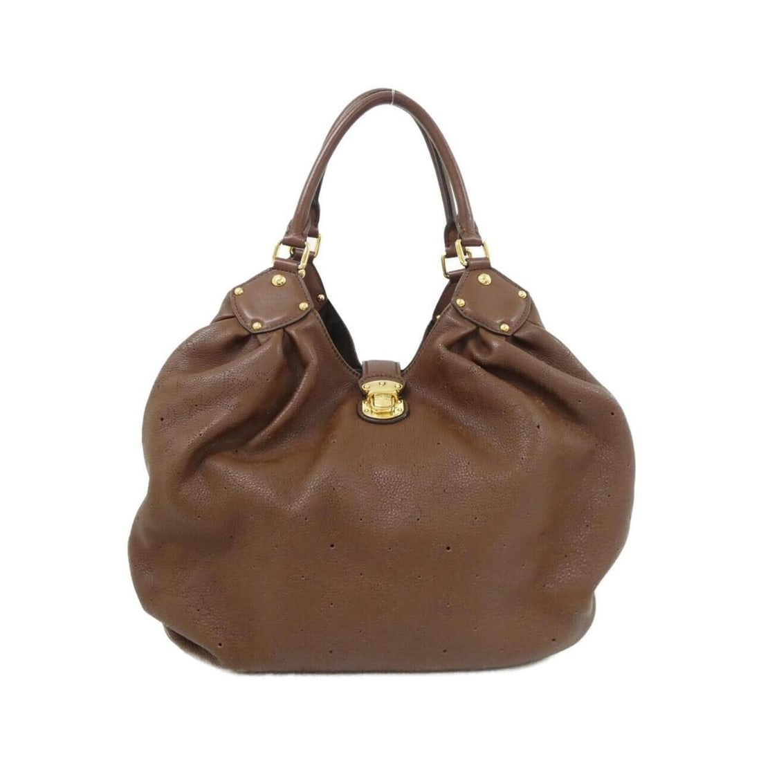 Louis Vuitton Mahina L M95999 Shoulder Bag: --- Catalog ---Category: SizeSize (HxWxD): 28cm x 35cm x 16cm / 11.02'' x 13.77'' x 6.29''Category: DesignType: Shoulder bagColor: AcajouGender: WomenMaterial: Leather Hardware Color: GoldLeather/Fur 