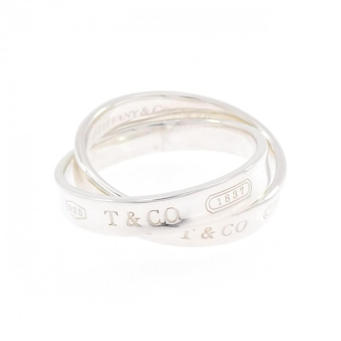 Tiffany & Co. 1837 Interlocking Circle Ring: --- Catalog ---Category: SizeJP Size: 9.0US Size: 5Category: DesignType: Band ringGender: WomenMaterial: Silver 925Category: GeneralMPN: 60128380Brand: Tiffany--- Item List ---Section: ConditionRankin