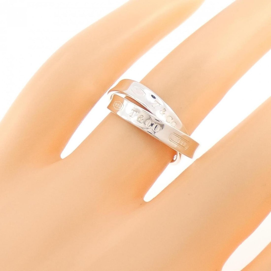 Tiffany & Co. 1837 Interlocking Circle Ring - 5