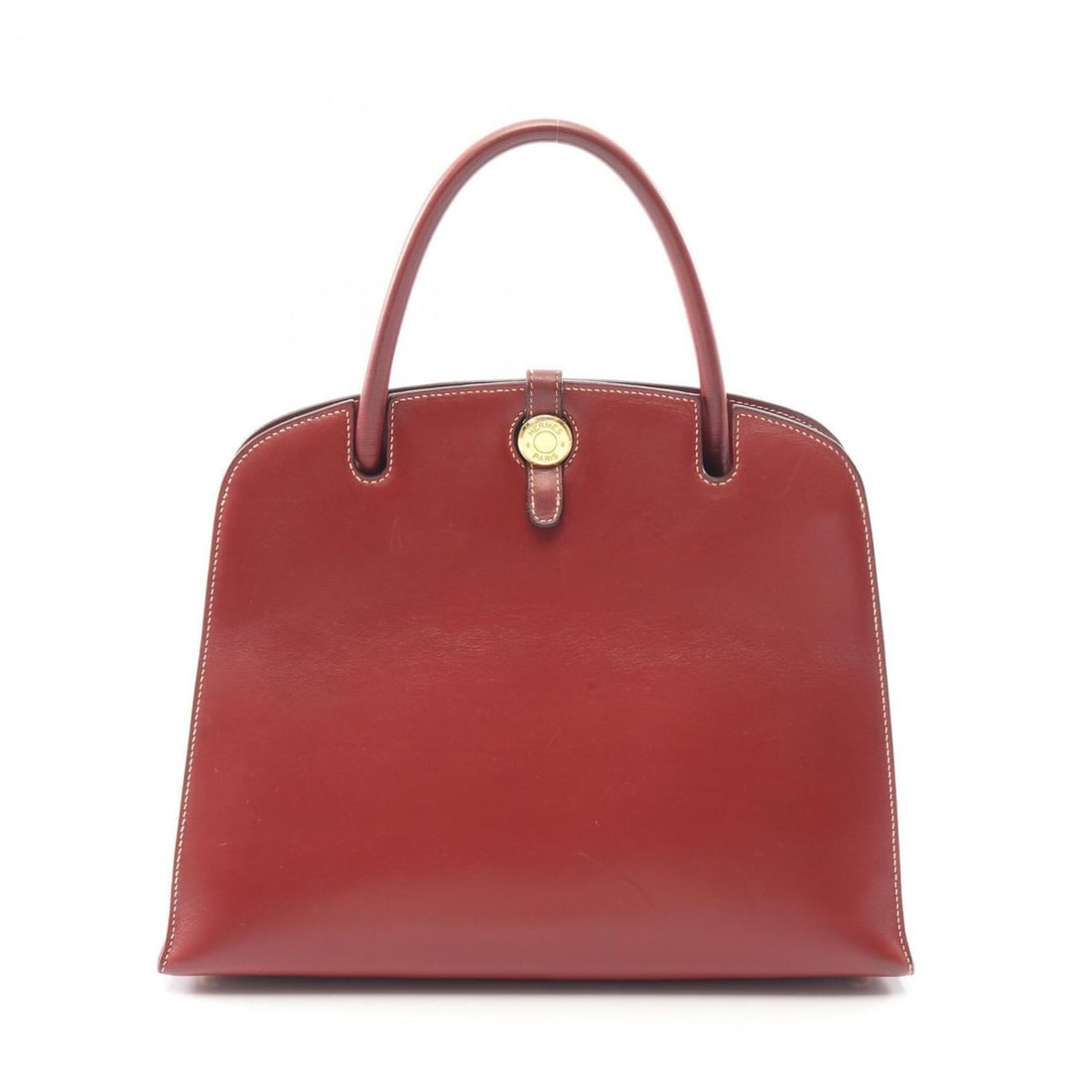 Hermes HERMES Dalvy MM Rouge H Handbag, Calfskin (Cowhide), Box Calf Leather, Women's, Bordeaux: --- Catalog ---Category: SizeSize (HxWxD): 24cm x 30cm x 11.5cm / 9.44'' x 11.81'' x 4.52''Category: DesignType: HandbagColor: Bordeaux, Rouge HGender: WomenMaterial: Box calf leather Category: Genera