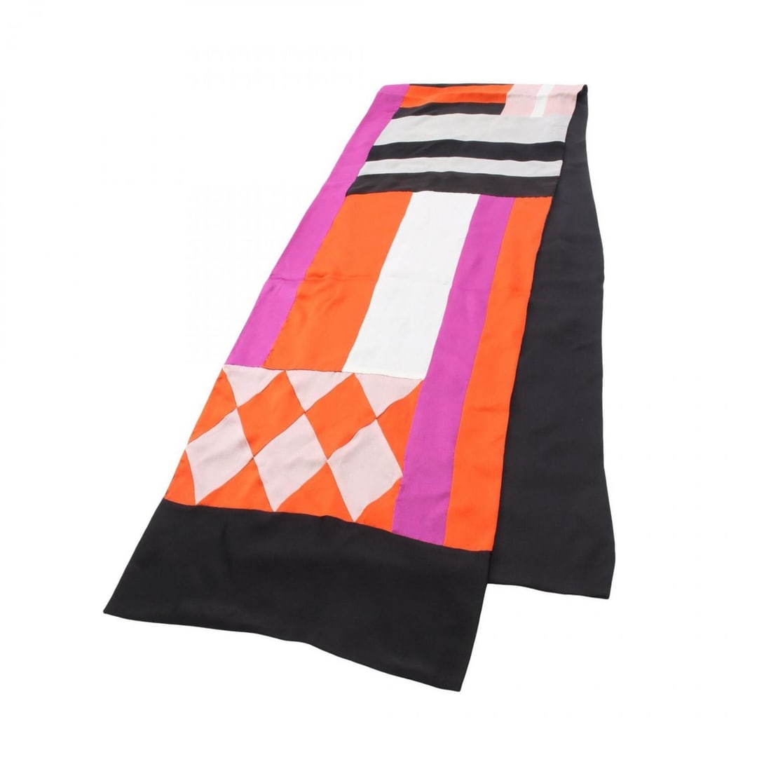 Hermes silk stole for women, purple and multicolored.: --- Catalog ---Category: SizeSize (LxW): 1.86m x 34cm / 73.22'' x 13.38''Category: DesignType: ShawlColor: Multi-color, PurpleGender: WomenMaterial: Silk Category: GeneralBrand: Hermes--- Item List --