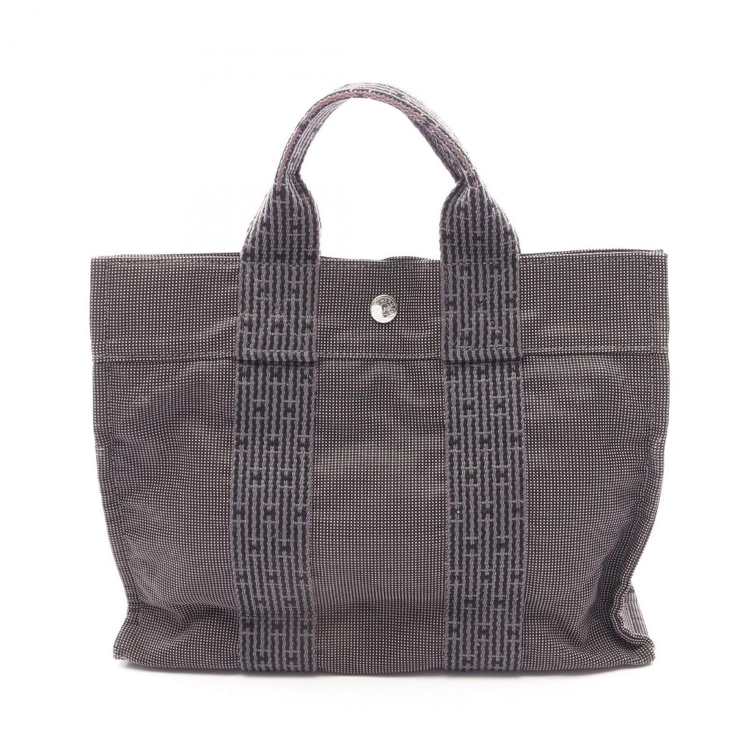 Hermes Herline PM Tote Bag Handbag Nylon Canvas Women's Gray: --- Catalog ---Category: SizeSize (HxWxD): 23cm x 30cm x 8cm / 9.05'' x 11.81'' x 3.14''Category: DesignType: Handbag, Tote bagColor: GrayGender: WomenMaterial: Nylon canvas Category: GeneralBrand: He