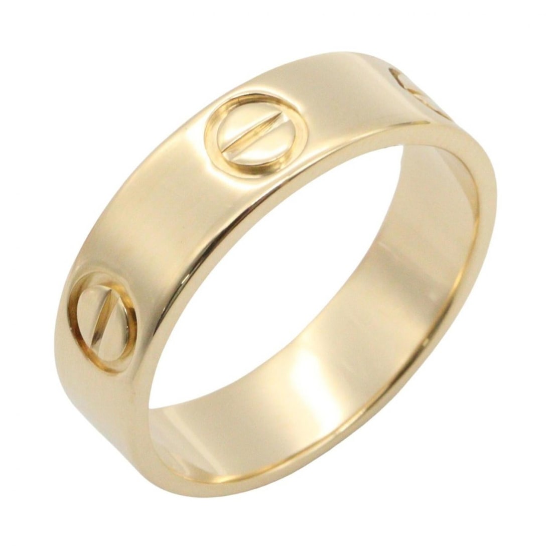 Cartier Love Ring, 18K (Yellow Gold), Men's and Women's Jewelry, Gold Tone: --- Catalog ---Category: SizeJP Size: 14US Size: 7Category: DesignType: Band ringColor: Yellow goldGender: Men,WomenMaterial: Yellow gold (18K)Category: GeneralBrand: Cartier--- Item List ---Section: 