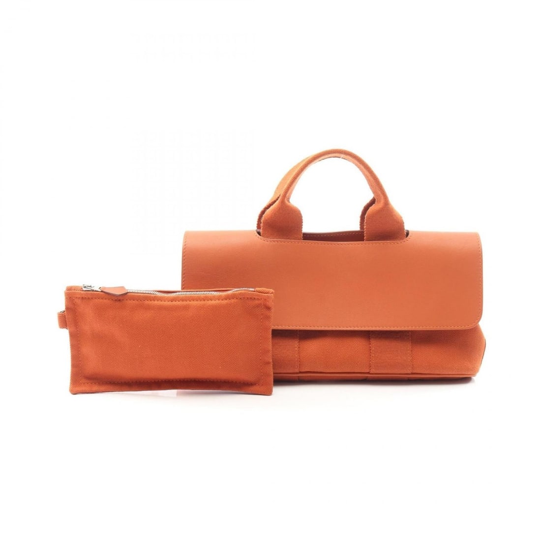 Hermes Valparaiso Long PM Potiron Handbag, Toile Chevron, Veau Swift Leather, Brown, 200501M: --- Catalog ---Category: SizeSize (HxWxD): 14cm x 31cm x 5cm / 5.51'' x 12.2'' x 1.96''Category: DesignType: Handbag, PouchColor: Brown, PotironGender: WomenMaterial: Toile chevron , Swift leather Cat
