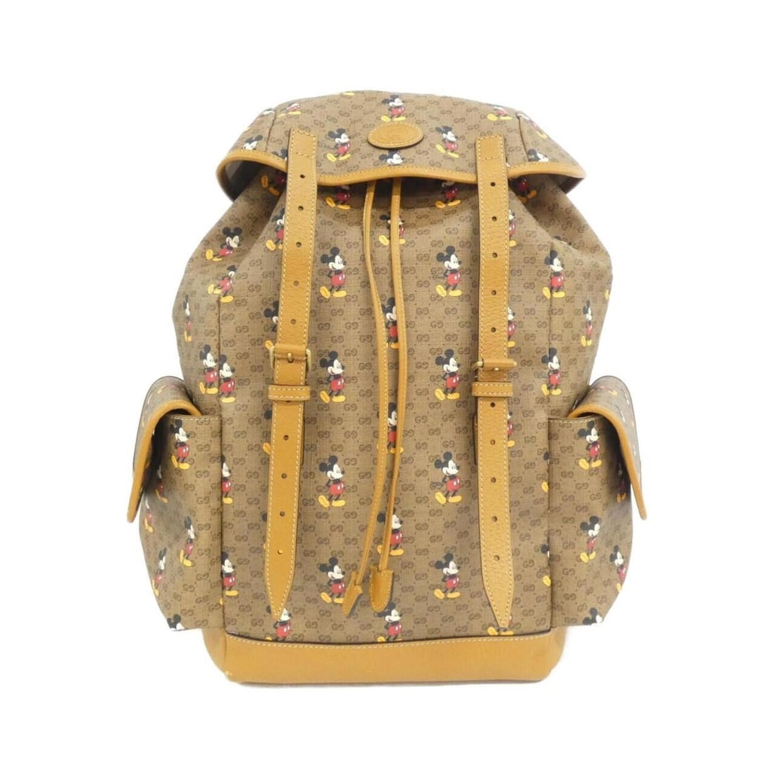 Gucci 603898 HWUDM Backpack: --- Catalog ---Category: SizeSize (HxWxD): 33cm x 50cm x 17cm / 12.99'' x 19.68'' x 6.69''Category: DesignType: BackpackColor: Beige, Light brownGender: Women,MenMaterial: GG Supreme , Canvas , Leathe