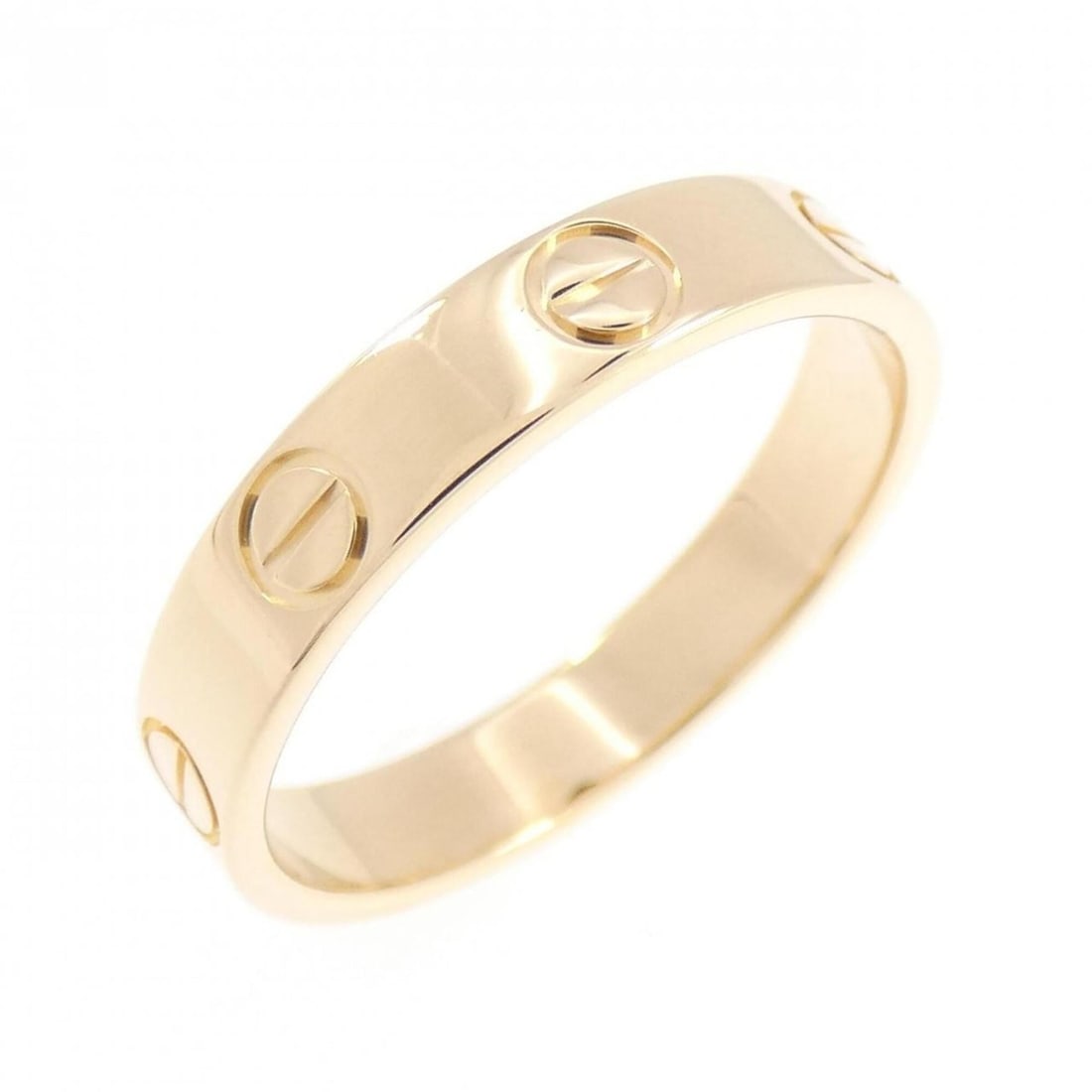 Cartier Mini Love Ring: --- Catalog ---Category: SizeUS Size: 6Brand Size: 51Category: DesignType: Band ringColor: Yellow goldGender: WomenMaterial: Yellow gold (18K)Category: GeneralMPN: B4085000Brand: Cartier--- Item List 