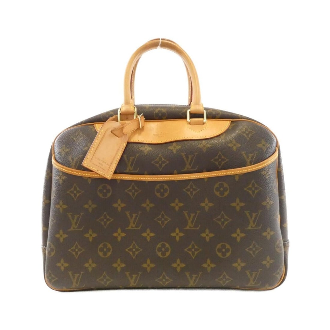 Louis Vuitton Monogram Bowling Vanity M47270 Handbag: --- Catalog ---Category: SizeSize (HxWxD): 27cm x 35cm x 14cm / 10.62'' x 13.77'' x 5.51''Category: DesignType: HandbagColor: MarronGender: WomenMaterial: Coated canvas Hardware Color: GoldCategory: G