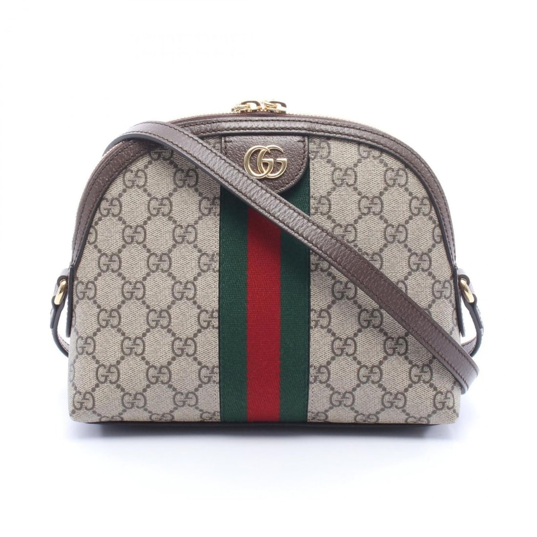 Gucci Ophidia GG Supreme Shoulder Bag/Handbag, Coated Canvas and Leather, Women's, (1 of 16)