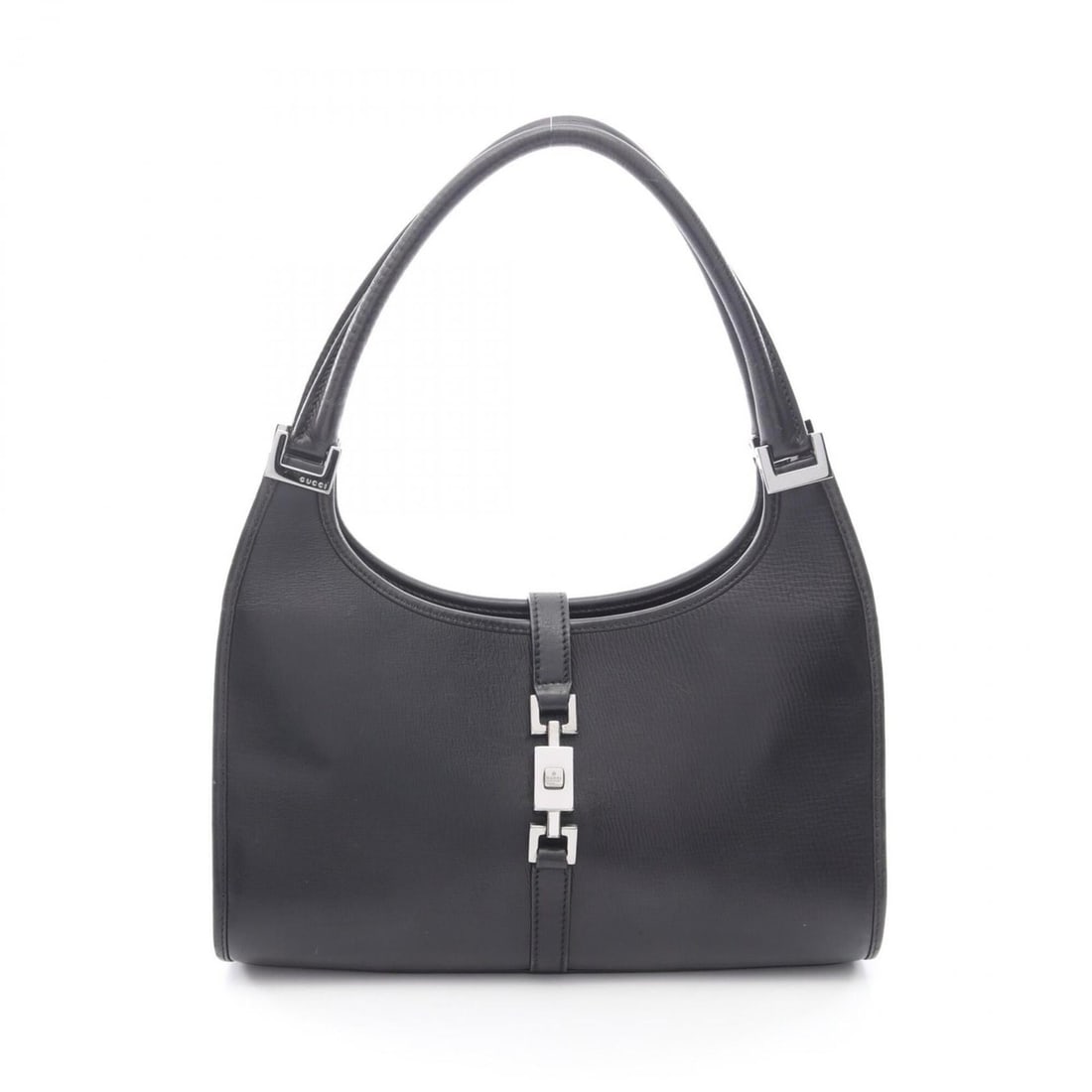 Gucci Jackie Handbag, Leather, Women's, Black, 01721: --- Catalog ---Category: SizeSize (HxWxD): 14.5cm x 26cm x 8cm / 5.7'' x 10.23'' x 3.14''Category: DesignType: HandbagColor: BlackGender: WomenMaterial: Leather Category: GeneralMPN: 01721Brand: Gucci