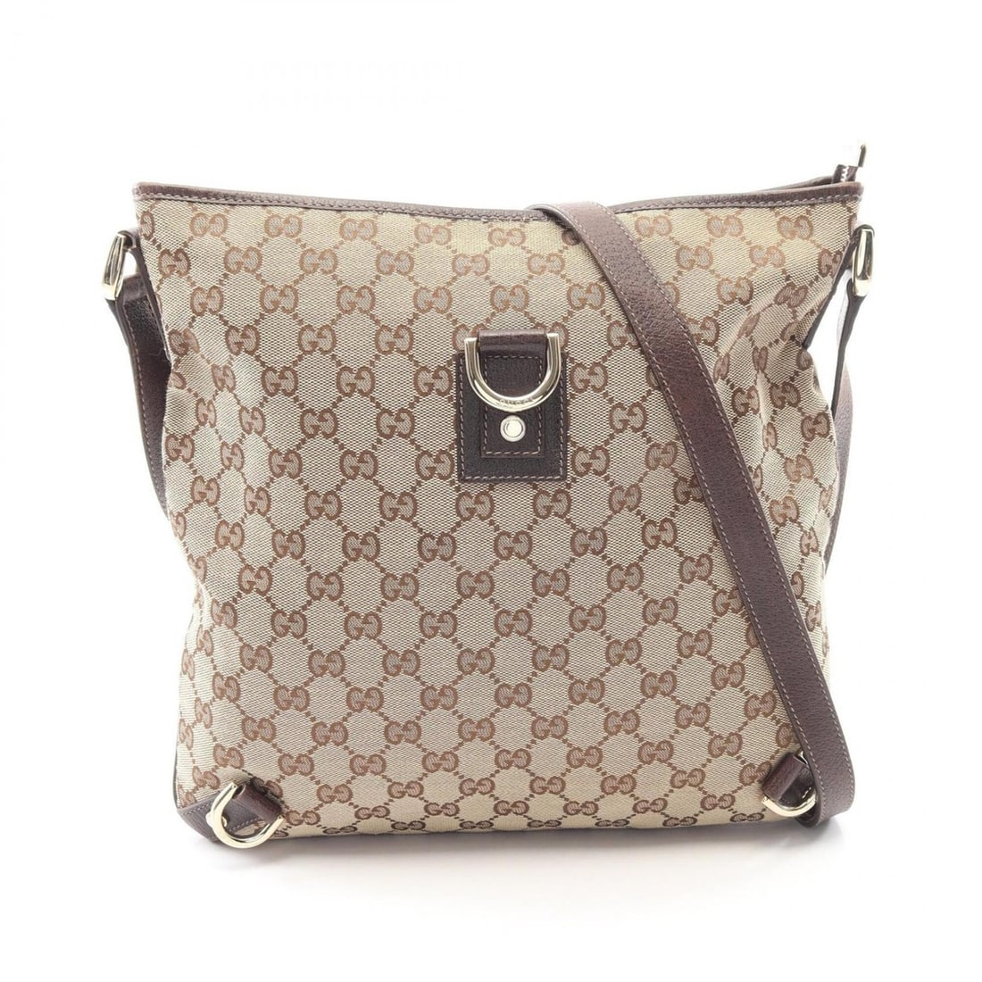 Gucci Abbey GG Canvas Shoulder Bag/Handbag, and Leather, Women's, Beige/Brown, 131326: --- Catalog ---Category: SizeSize (HxWxD): 30cm x 30cm x 3cm / 11.81'' x 11.81'' x 1.18''Category: DesignType: Shoulder bagColor: Beige, BrownGender: WomenMaterial: GG canvas , Leather Category: Gener