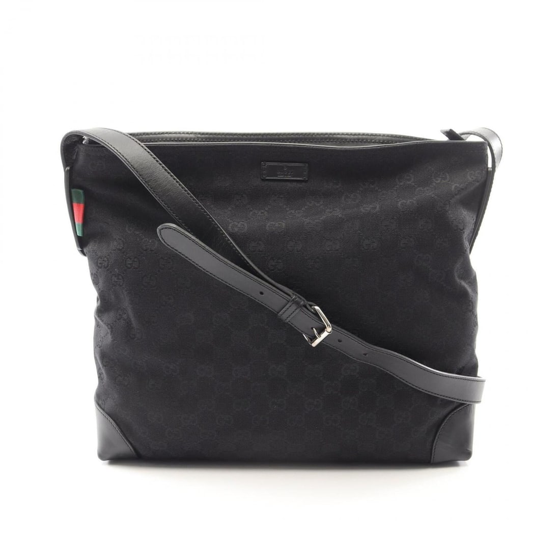 Gucci GUCCI G Canvas Sherry Line Shoulder Bag Handbag Leather Women's Black 308930: --- Catalog ---Category: SizeSize (HxWxD): 30cm x 34cm x 10cm / 11.81'' x 13.38'' x 3.93''Category: DesignType: Handbag, Shoulder bagColor: BlackGender: WomenMaterial: Canvas , Leather Category: Gener