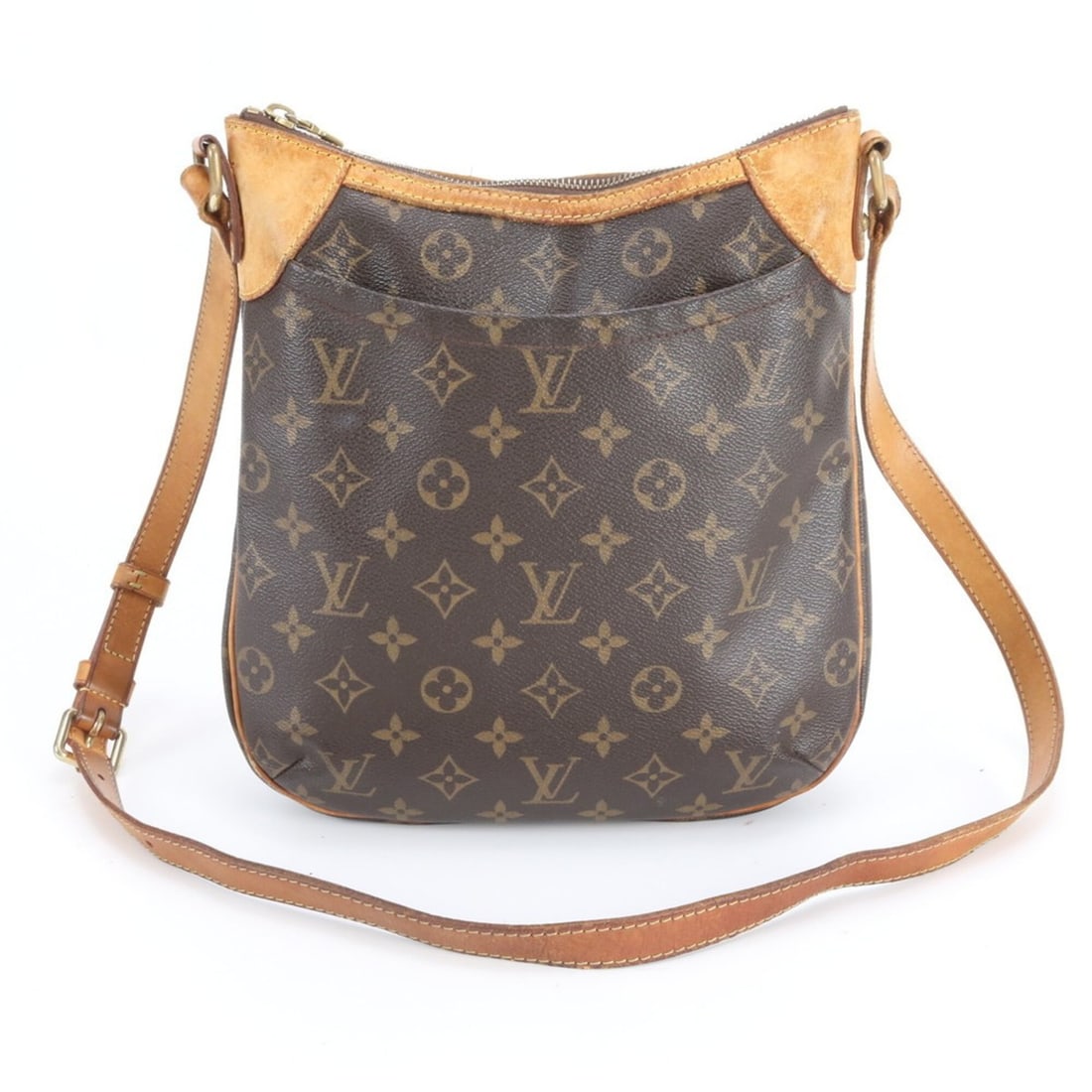 Louis Vuitton Monogram Odeon PM M56390 Leather Shoulder Bag, Crossbody Bag for Women: --- Catalog ---Category: SizeSize (HxWxD): 26cm x 25cm x 4cm / 10.23'' x 9.84'' x 1.57''Category: DesignType: Shoulder bagColor: BrownGender: WomenMaterial: Leather , Coated canvas Category: GeneralLi