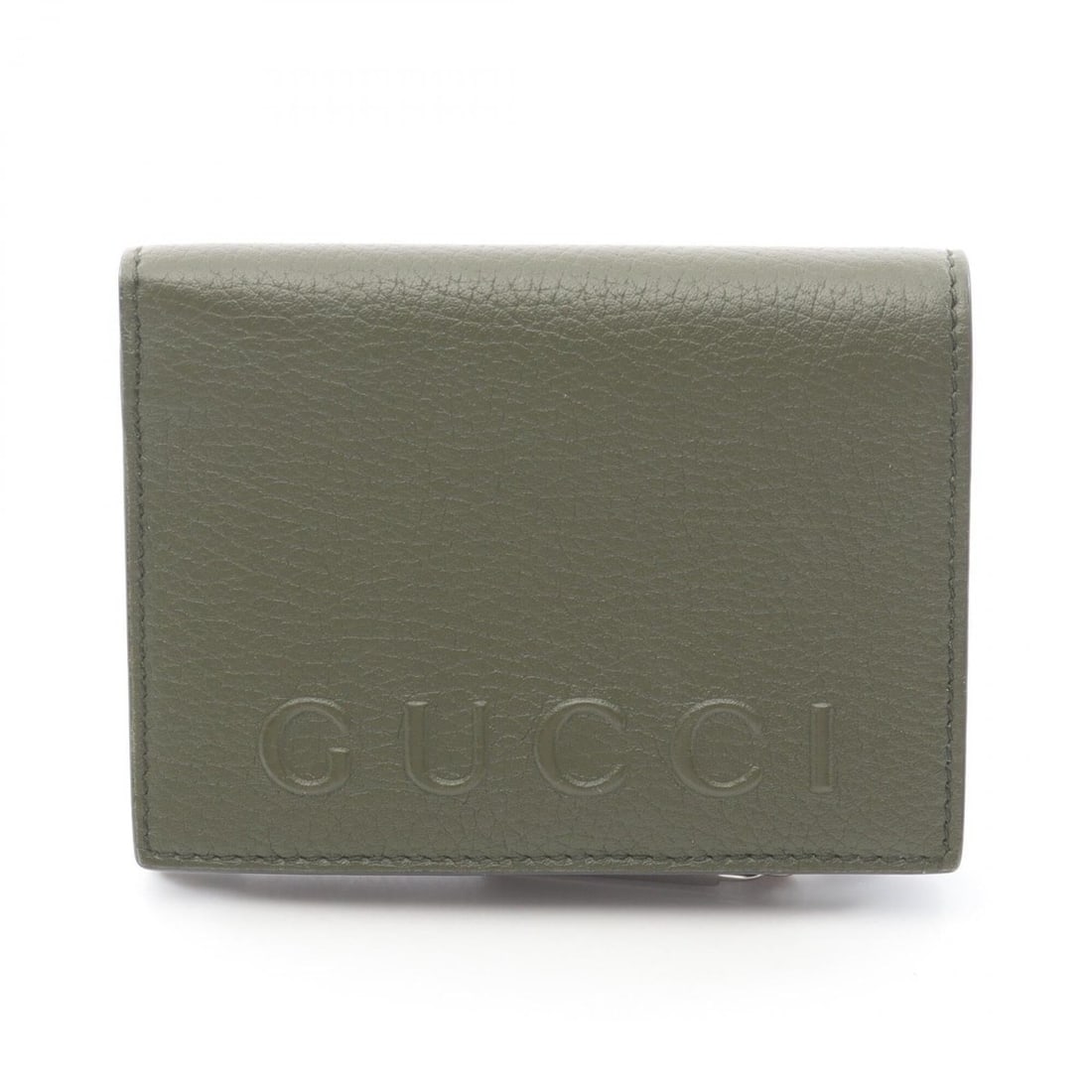 Gucci logo coin wallet, Japan limited edition, bi-fold leather, men's, khaki.: --- Catalog ---Category: SizeSize (HxWxD): 12cm x 9cm x 1.5cm / 4.72'' x 3.54'' x 0.59''Category: DesignType: Wallet (bi-fold)Color: KhakiGender: MenMaterial: Leather Category: GeneralBrand: Gucci--- 