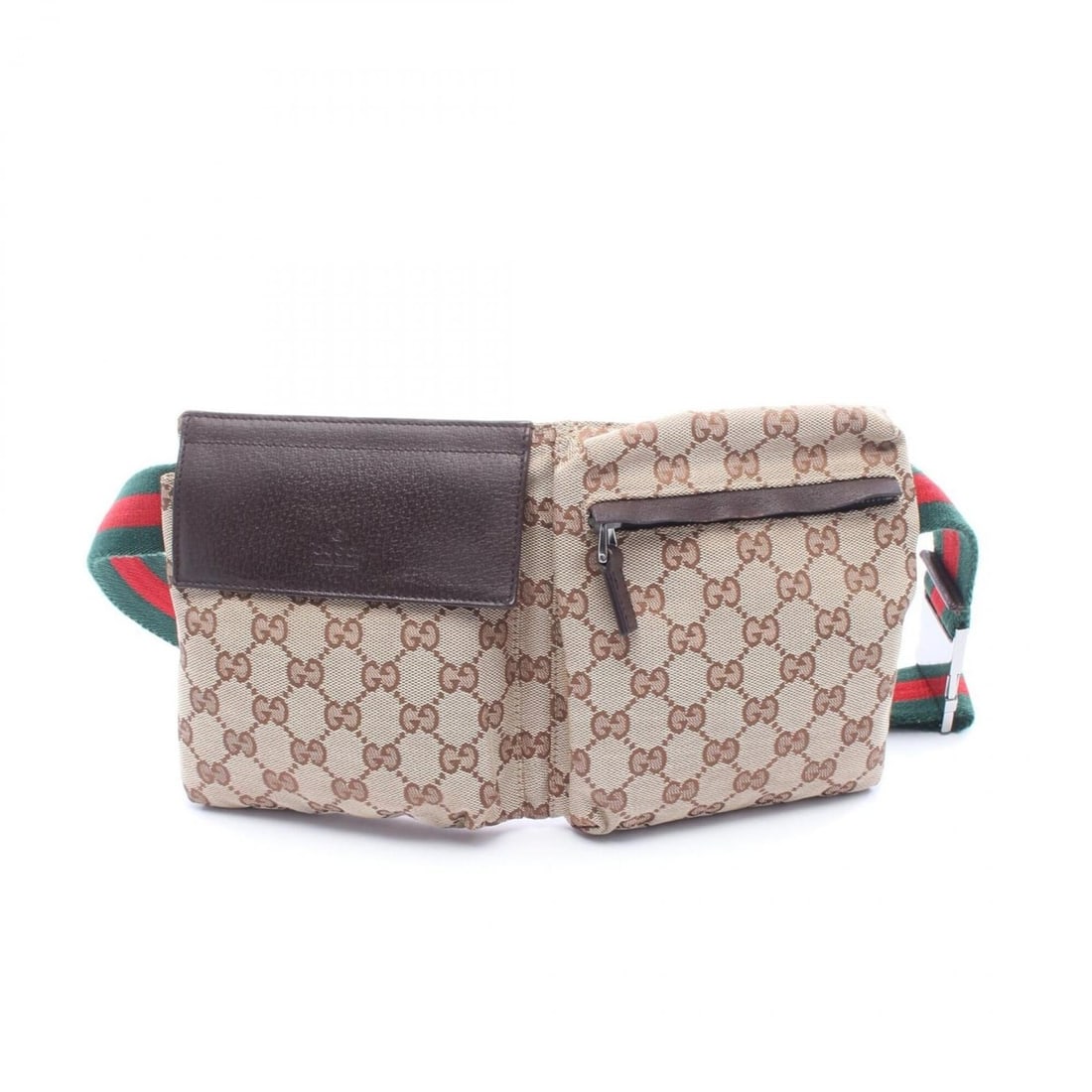 Gucci GG Canvas Waist Bag, Body Handbag, Leather, Men's & Women's, Beige Brown, 28566: --- Catalog ---Category: SizeSize (HxWxD): 16cm x 29cm x 2.5cm / 6.29'' x 11.41'' x 0.98''Strap Length: 53cm - 88cm / 20.86'' - 34.64''Category: DesignType: Fanny packColor: Beige, BrownGender: Men,Wo