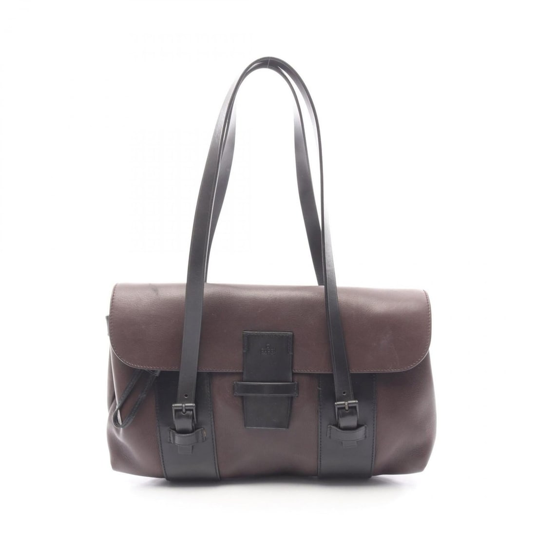 Gucci Tote Bag Handbag Leather Women's Brown/Black 101287: --- Catalog ---Category: SizeSize (HxWxD): 23cm x 37cm x 8cm / 9.05'' x 14.56'' x 3.14''Category: DesignType: Handbag, Tote bagColor: Black, BrownGender: WomenMaterial: Leather Category: GeneralMPN: 1