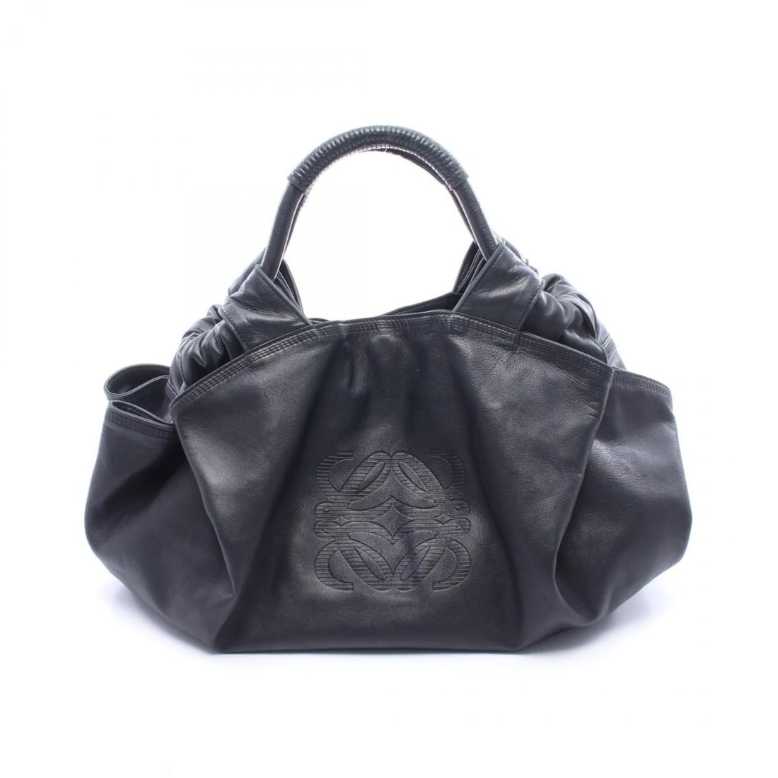 Loewe Nappa Aire Handbag, Leather, Women's, Black: --- Catalog ---Category: SizeSize (HxWxD): 28cm x 51cm x 15.5cm / 11.02'' x 20.07'' x 6.1''Category: DesignType: HandbagColor: BlackGender: WomenMaterial: Leather Category: GeneralBrand: Loewe--- Item