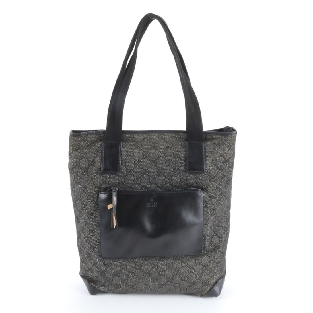 Gucci GG Canvas 28892 Leather Tote Bag, Handbag, Shoulder Black, Men's: --- Catalog ---Category: SizeSize (HxWxD): 33cm x 26cm x 13cm / 12.99'' x 10.23'' x 5.11''Category: DesignType: Handbag, Tote bagColor: BlackGender: MenMaterial: Canvas , Leather Category: GeneralMPN:
