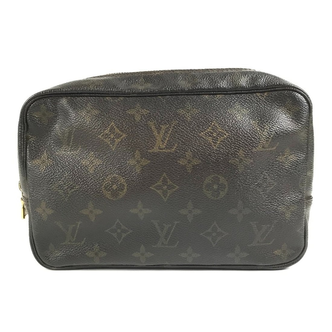 LOUIS VUITTON M47524 Monogram Trousses Toilette 23 Makeup Pouch Cosmetic Clutch Bag Second Canvas: --- Catalog ---Category: SizeSize (HxWxD): 14.5cm x 22.5cm / 5.7'' x 8.85''Category: DesignType: Clutch bagColor: BrownGender: Men,Women,UnisexMaterial: Monogram Category: GeneralLine: MonogramBrand: 