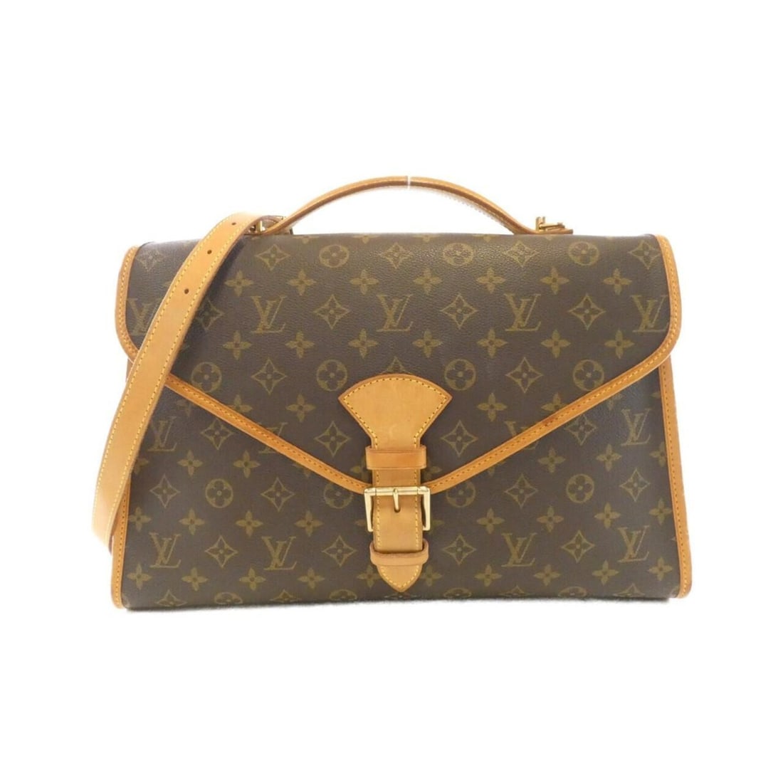 Louis Vuitton Monogram Beverly 41cm M51121 Handbag: --- Catalog ---Category: SizeSize (HxWxD): 27cm x 41cm x 12cm / 10.62'' x 16.14'' x 4.72''Category: DesignType: HandbagColor: MarronGender: WomenMaterial: Coated canvas Hardware Color: GoldCategory: G