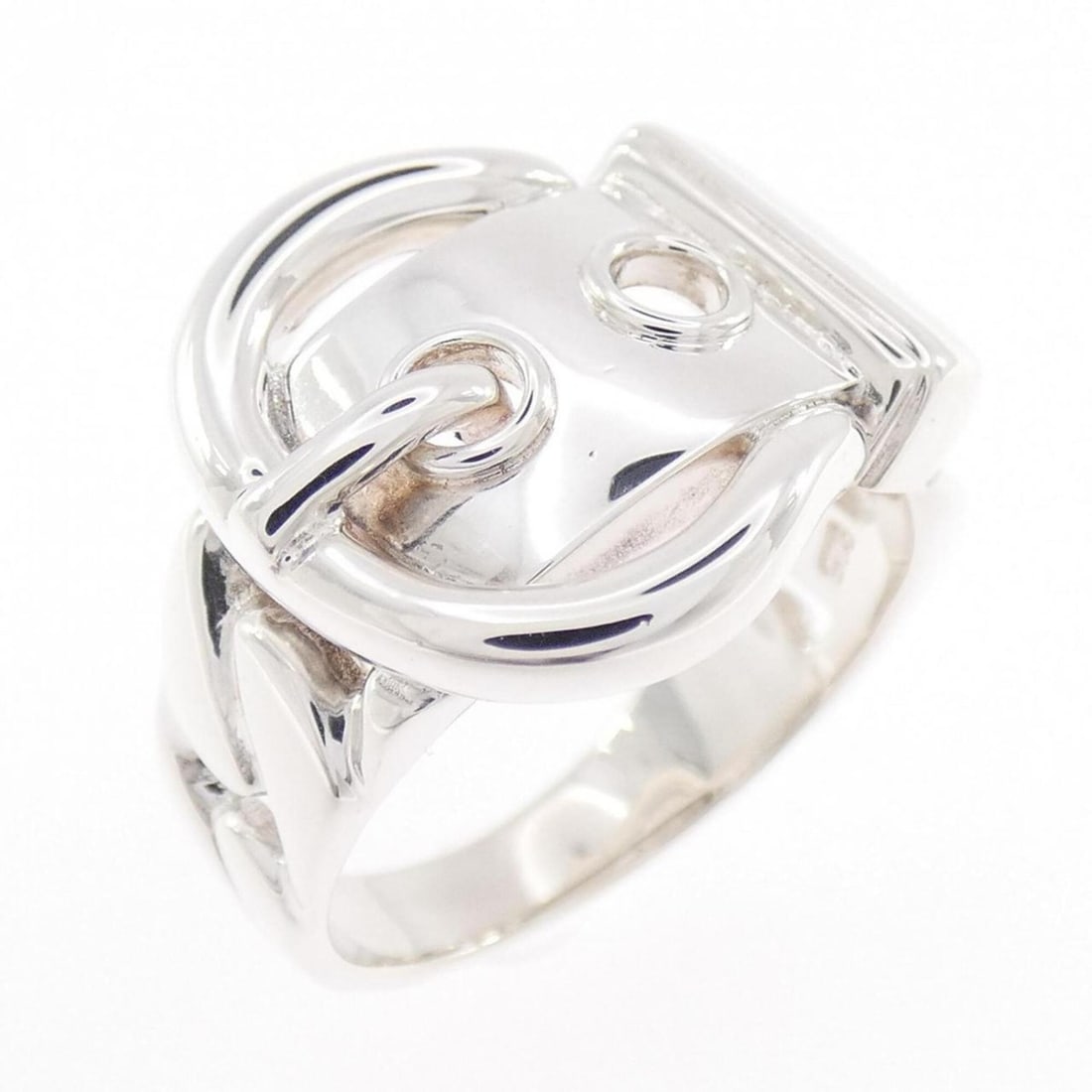 Hermes Hermès Boucles Sellier Ring (1 of 13)