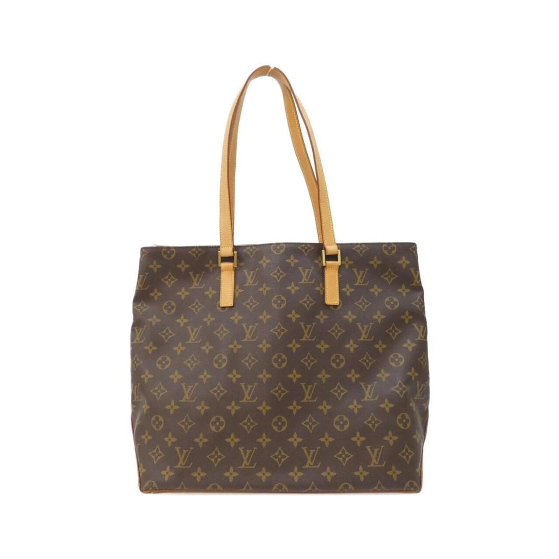 Louis Vuitton Monogram Cabas Mezzo M51151 Handbag: --- Catalog ---Category: SizeSize (HxWxD): 33cm x 35cm x 15cm / 12.99'' x 13.77'' x 5.9''Category: DesignType: HandbagColor: MarronGender: Men,WomenMaterial: Coated canvas Hardware Color: